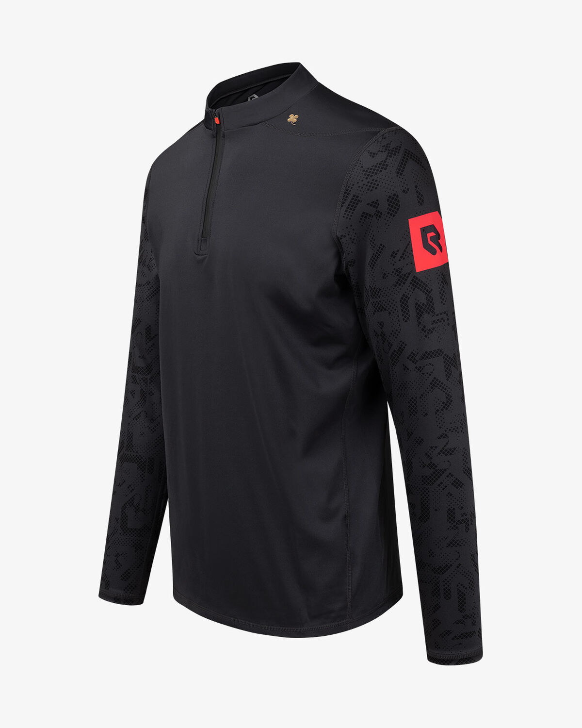 Progress Gym Track Top Half-Zip, Phantom Grey, hi-res