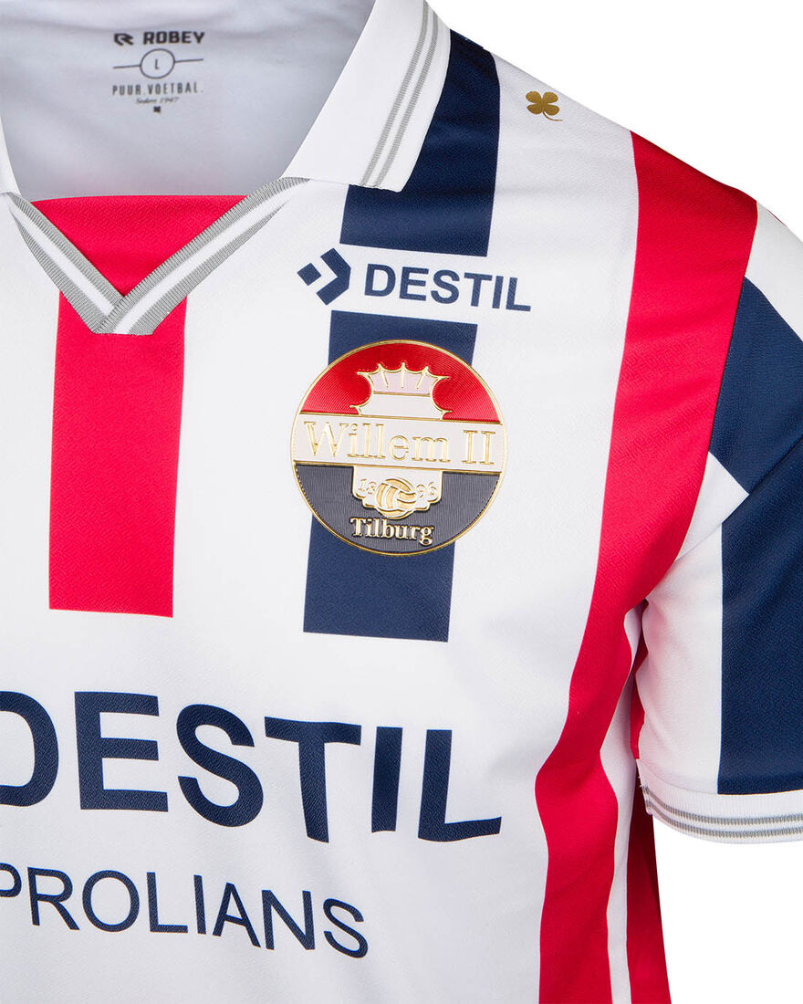 Shop Willem Ii Home Shirt 2020 2021 Official Robey Webshop