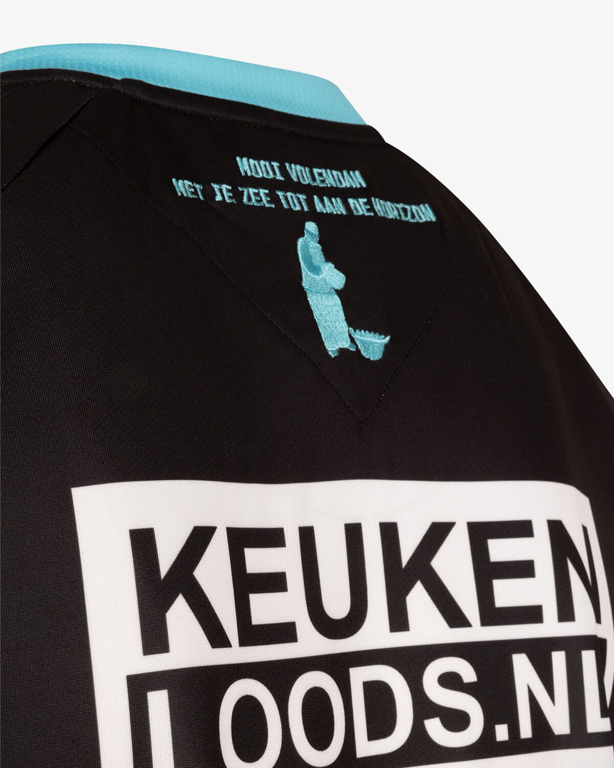 FC Volendam Kids Away Palingshirt 23/24, Black/Sky Blue, hi-res