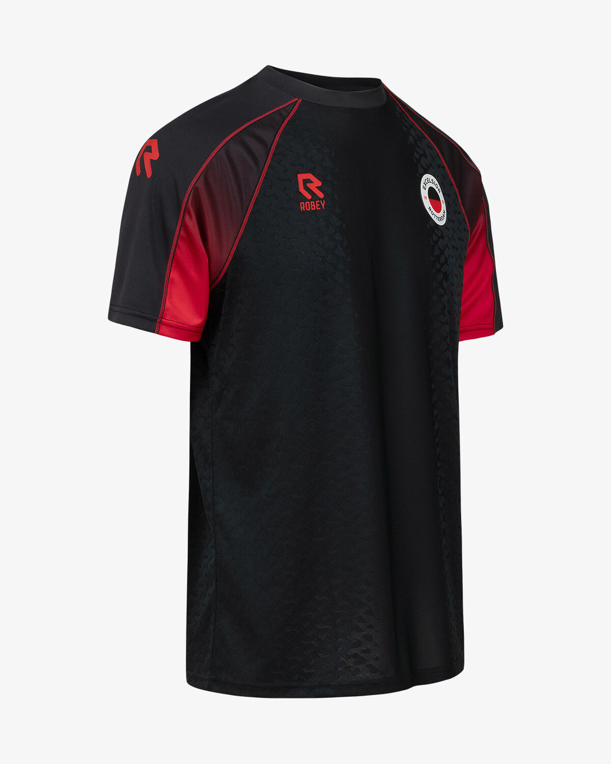 Excelsior Rotterdam Training Shirt 25/26, Black/Red, hi-res