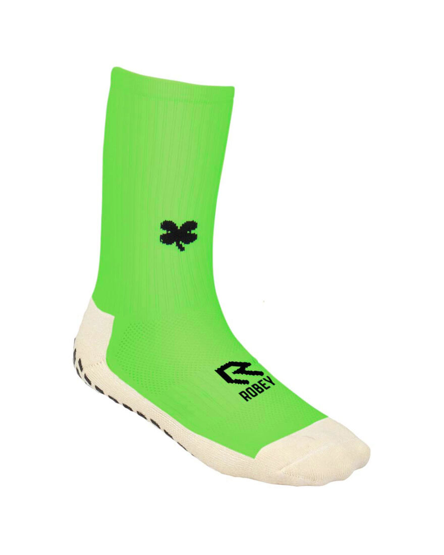 Grip Socks, Neon Green, hi-res