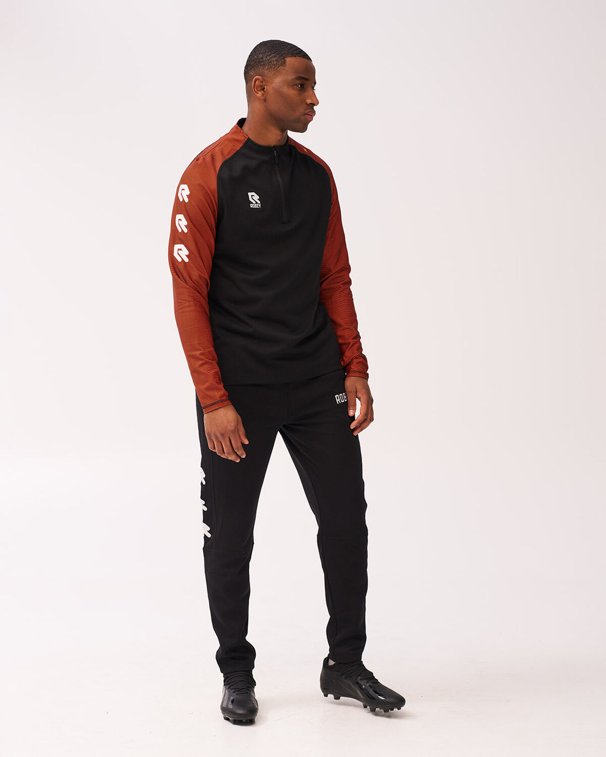 Performance Tracksuit Black/Orange, , hi-res