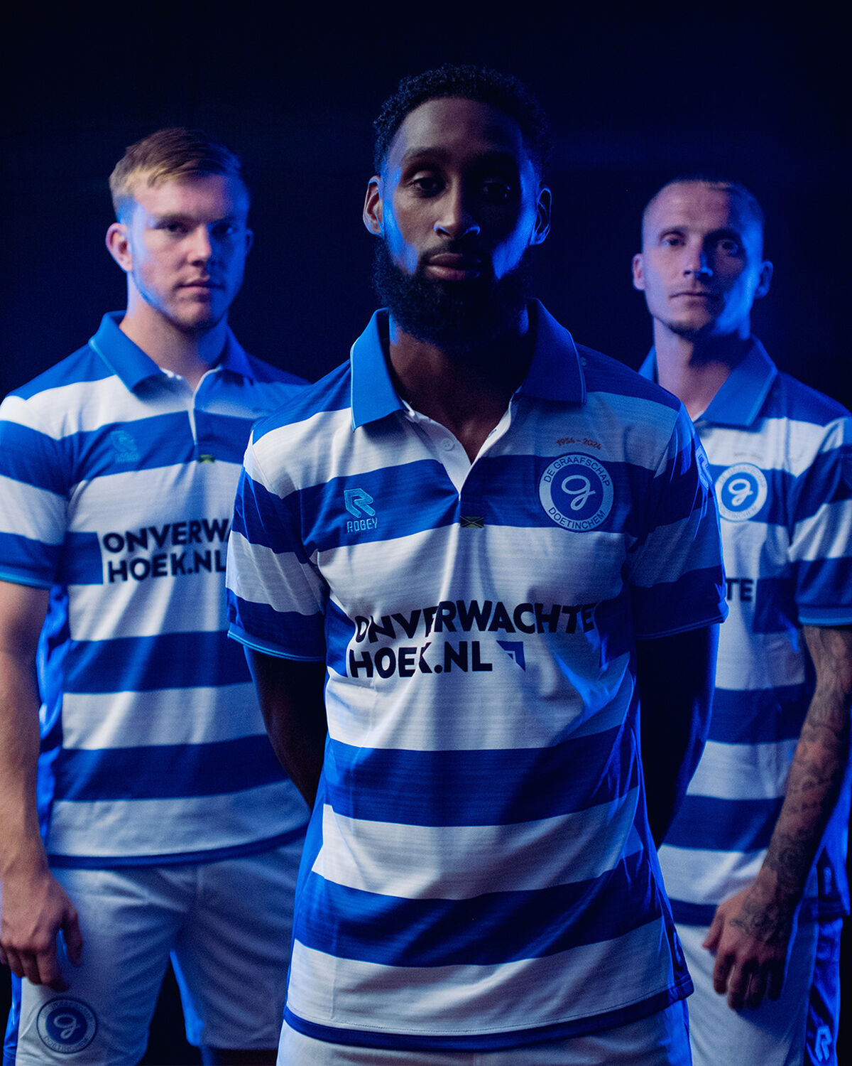 De Graafschap Home Shirt 23/24, White/Green, hi-res