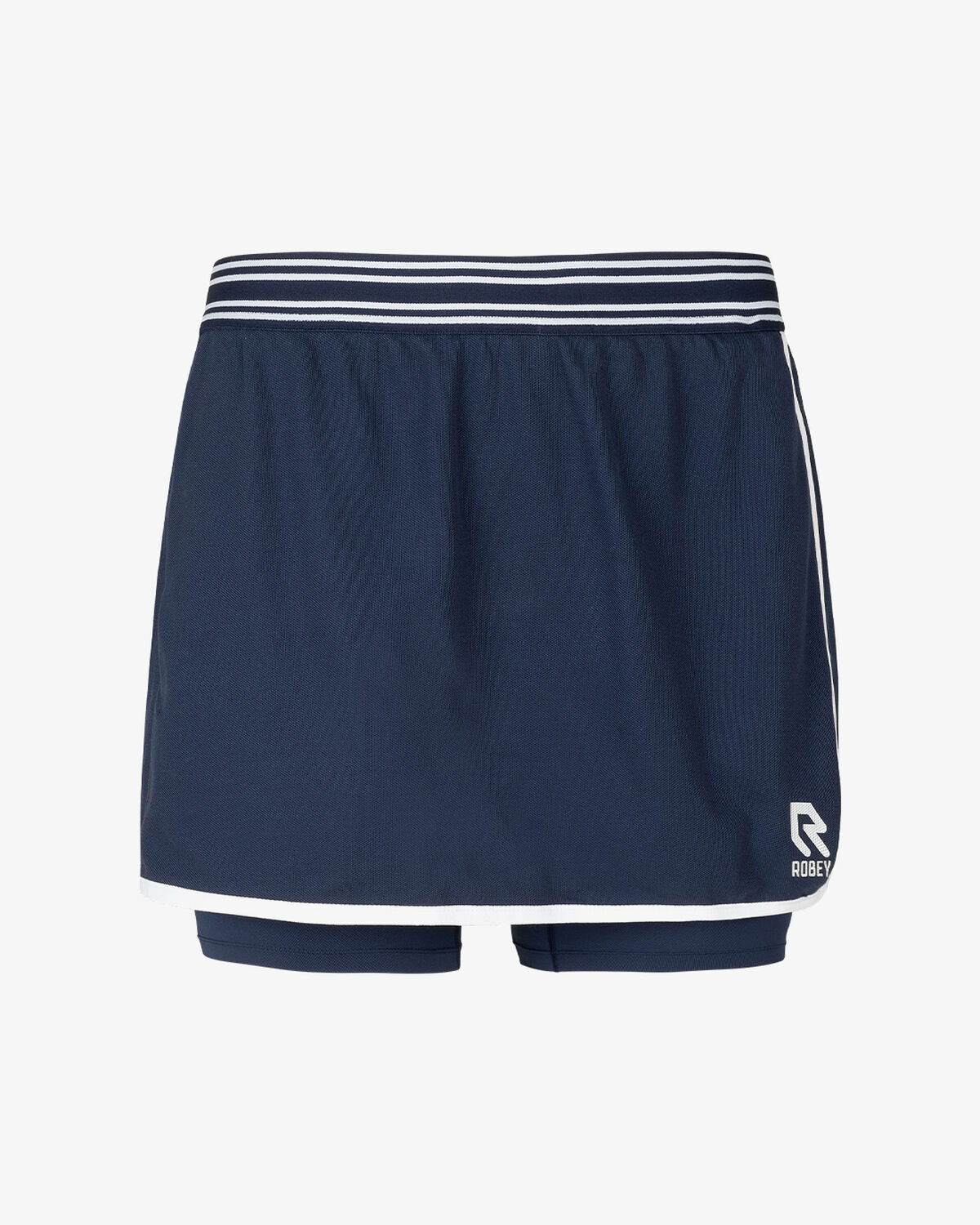 Tennis Deuce Wrap Skirt, Match Navy, hi-res