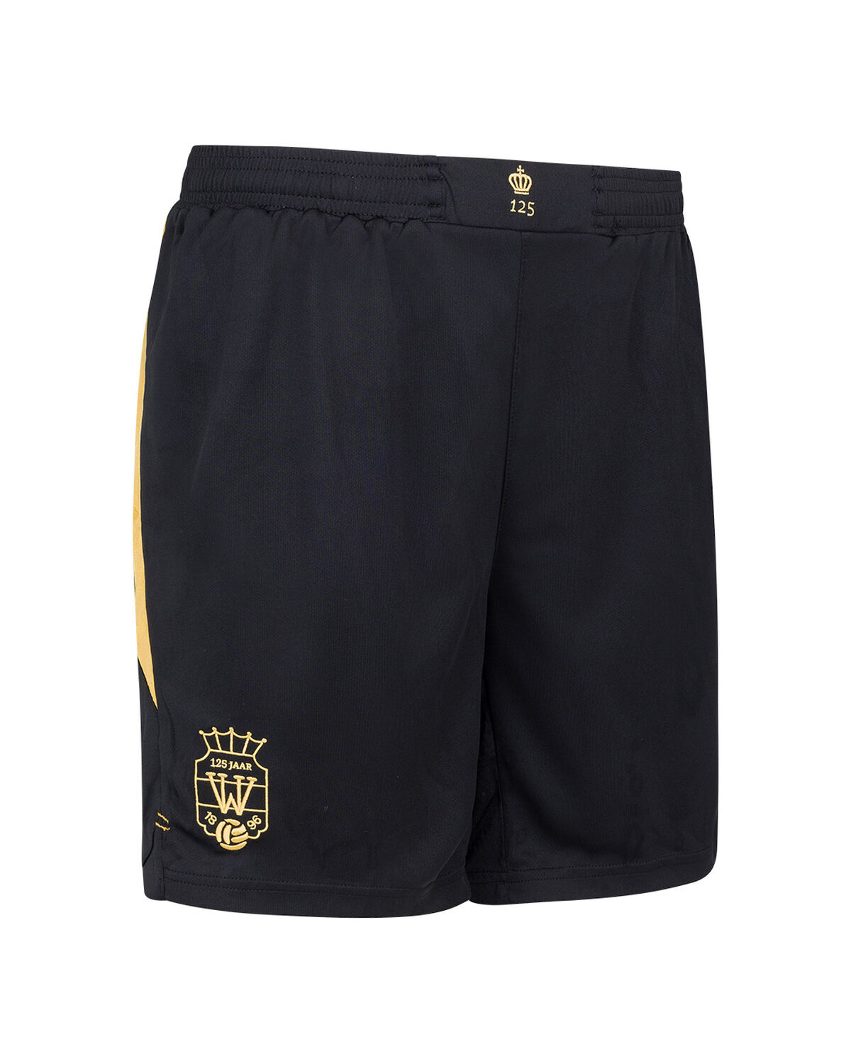 Willem II Match Short 21/22, Black, hi-res