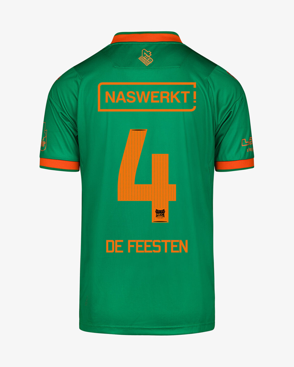 N.E.C. Nijmegen 4Daagse Shirt, Orange/Red, hi-res