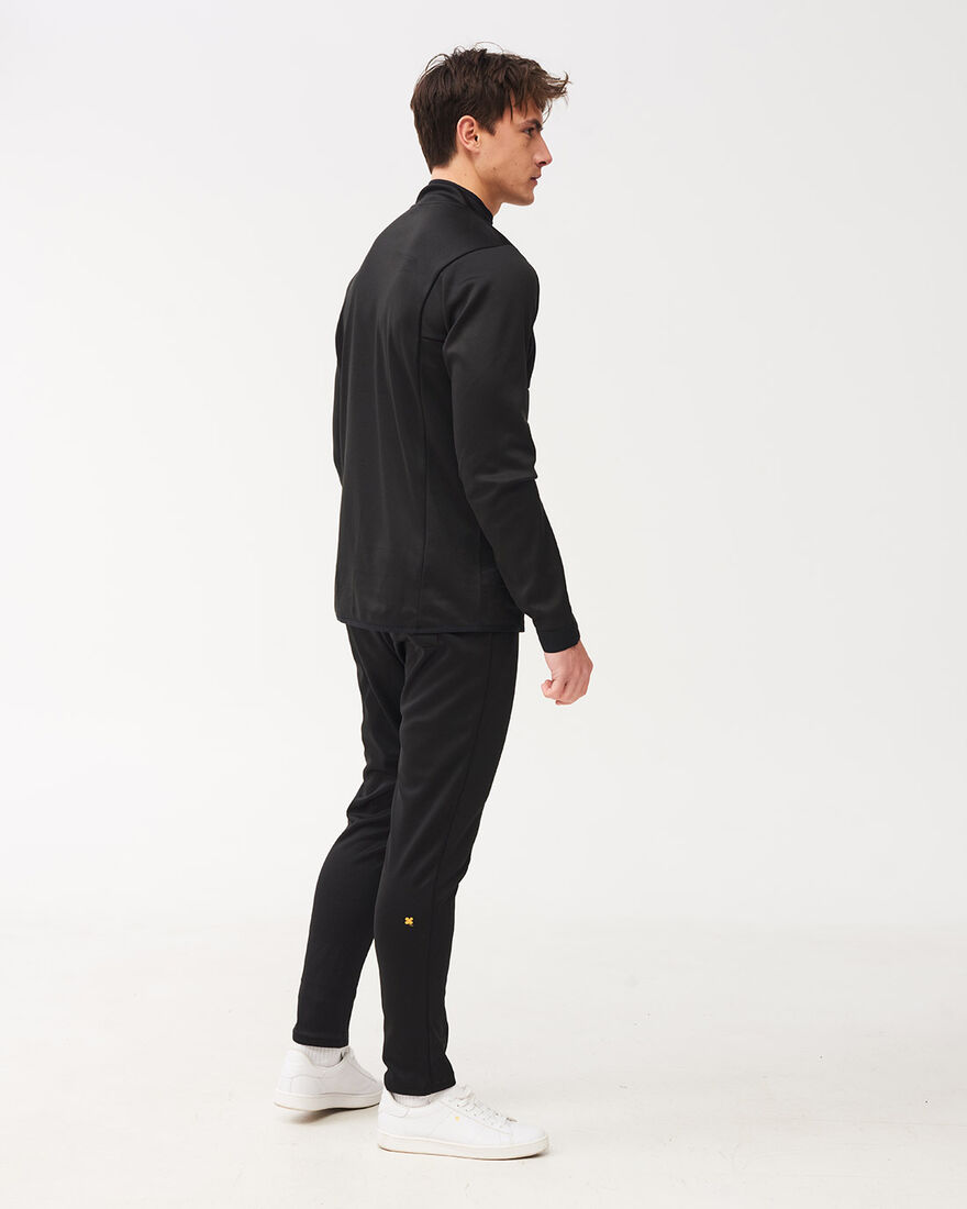 Off Pitch Scuba Half-Zip Top, Black, hi-res