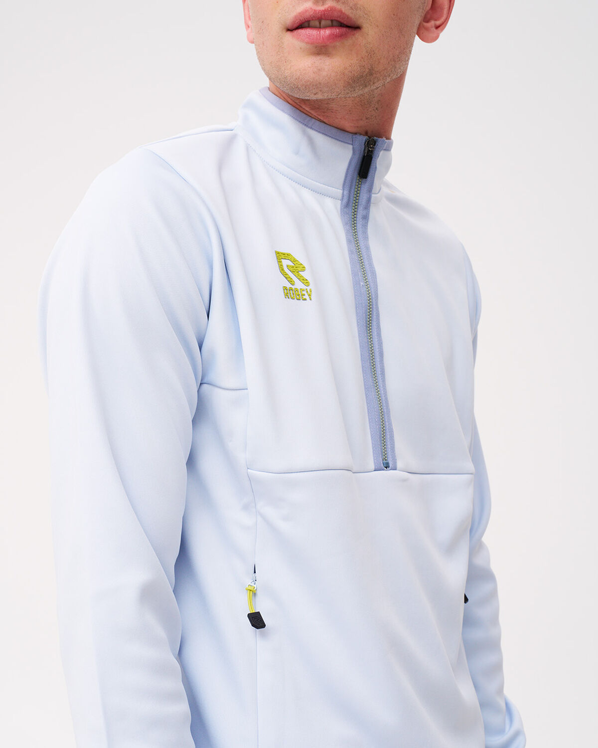 Off Pitch Scuba Half-Zip Top, Opal, hi-res