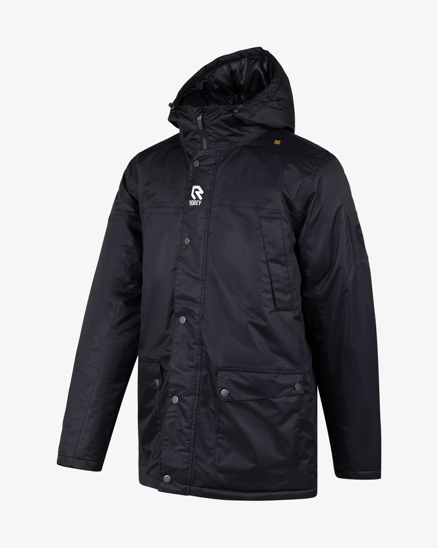 Crossbar Parka, Black, hi-res