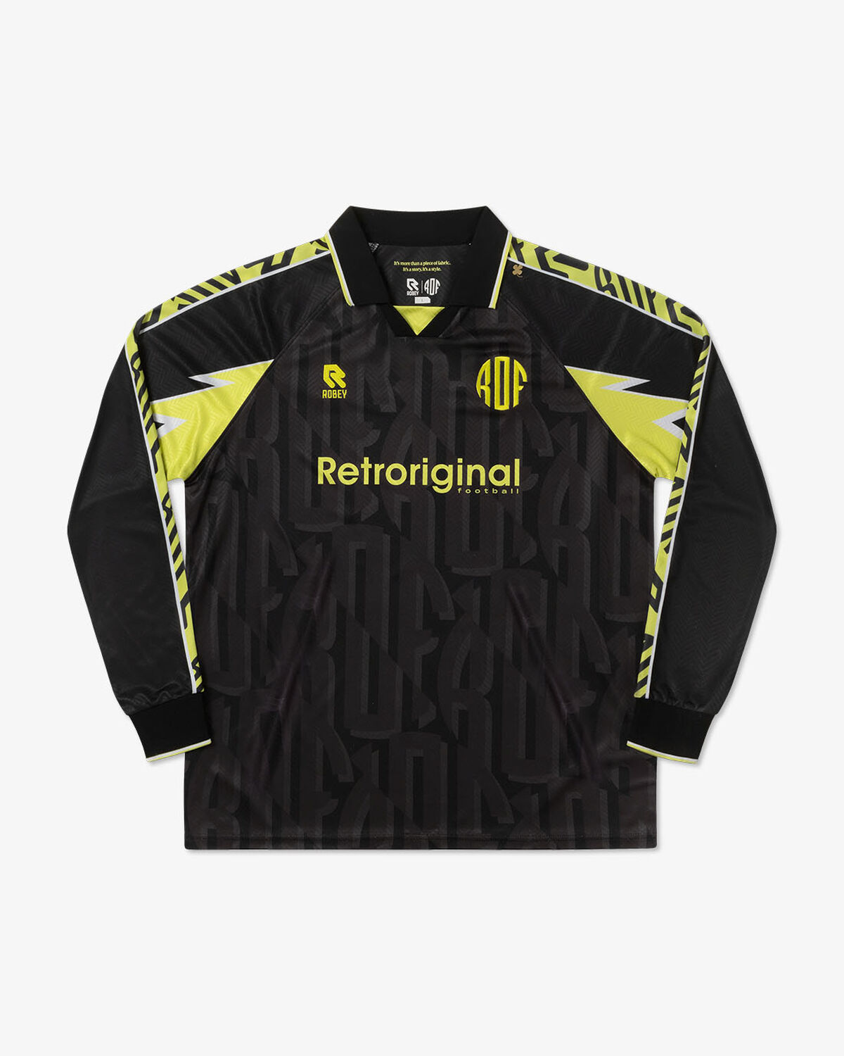Robey X Retroriginal Home Shirt, Black/Yellow, hi-res