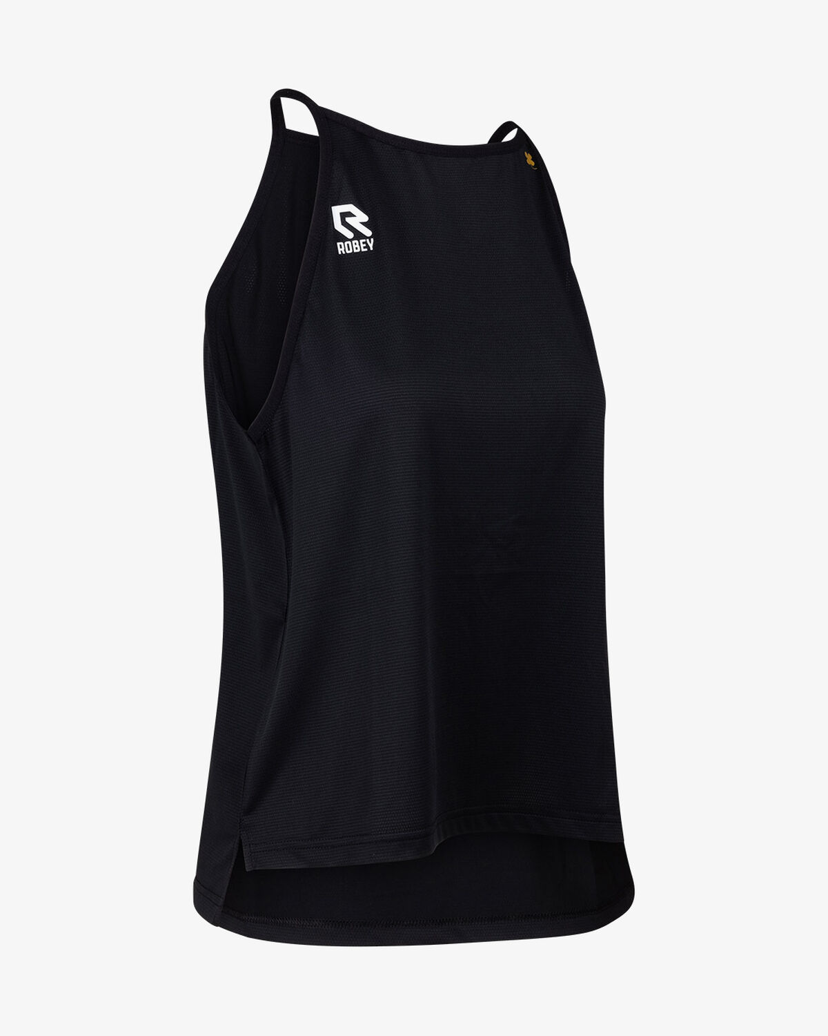 Women's Gym Singlet A-Line, Black, hi-res