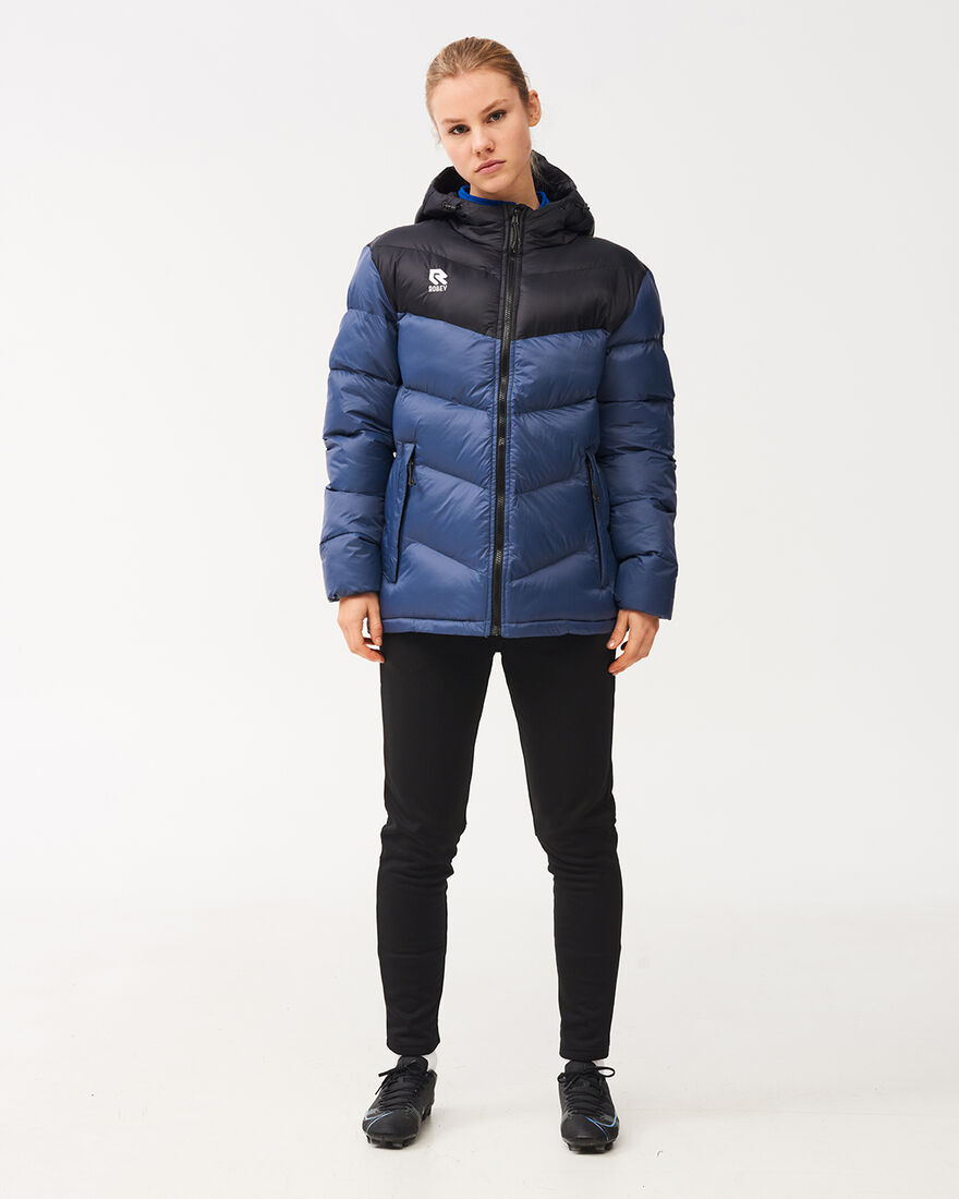 Performance Padded Jacket, Navy/Black, hi-res