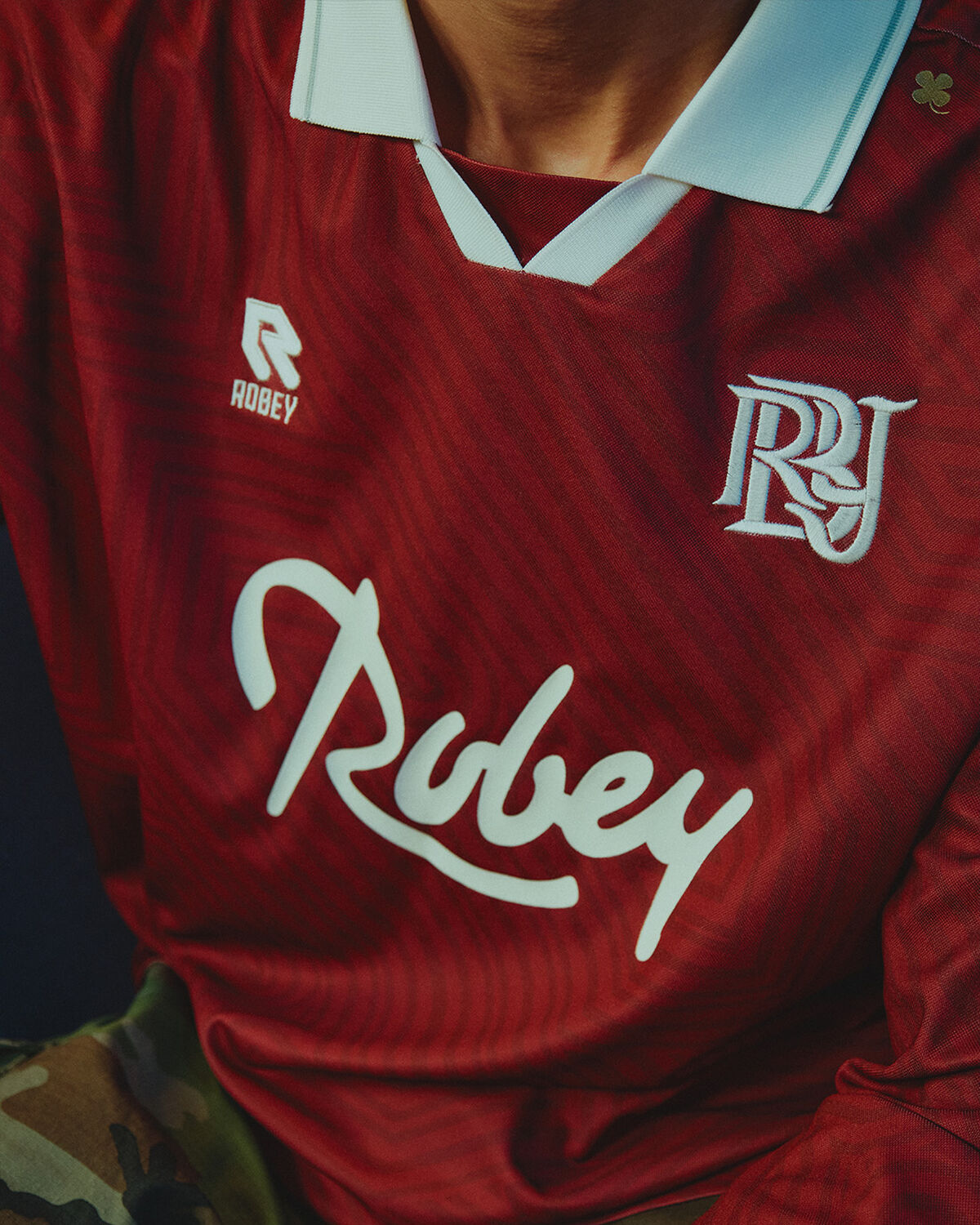 Robey Retro Home Shirt, Maroon, hi-res