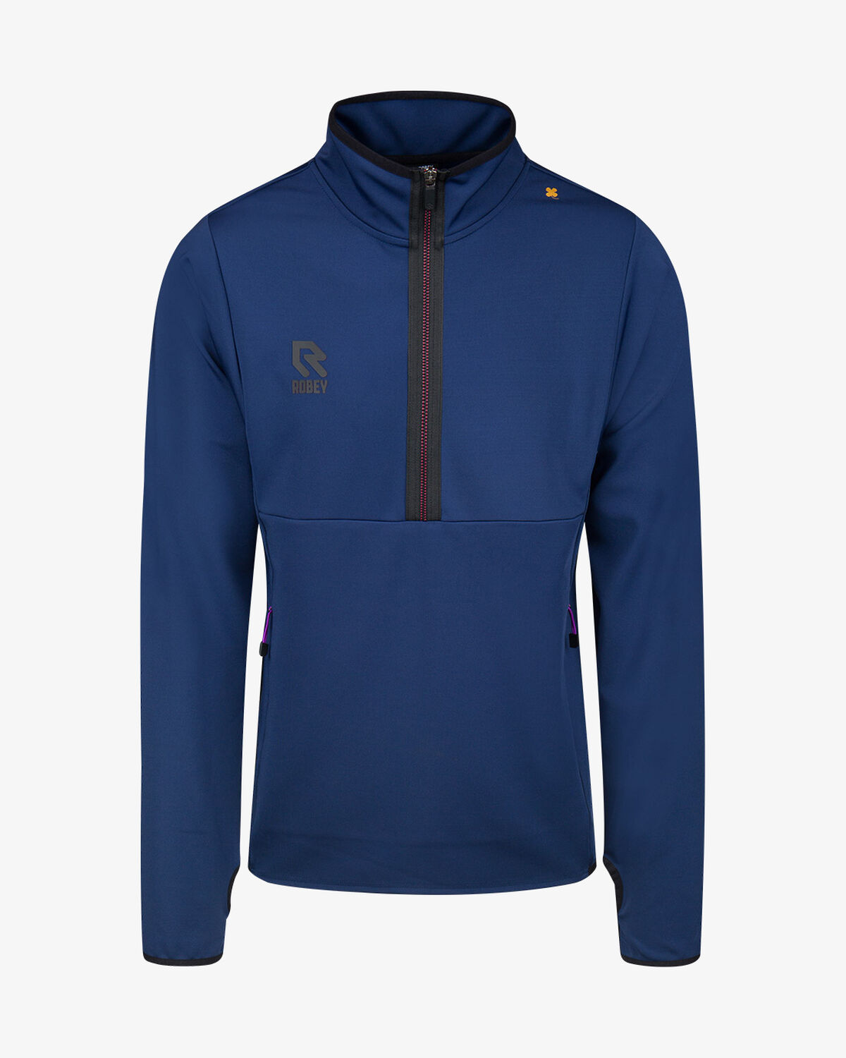 Off Pitch Scuba Half-Zip Top, Navy, hi-res