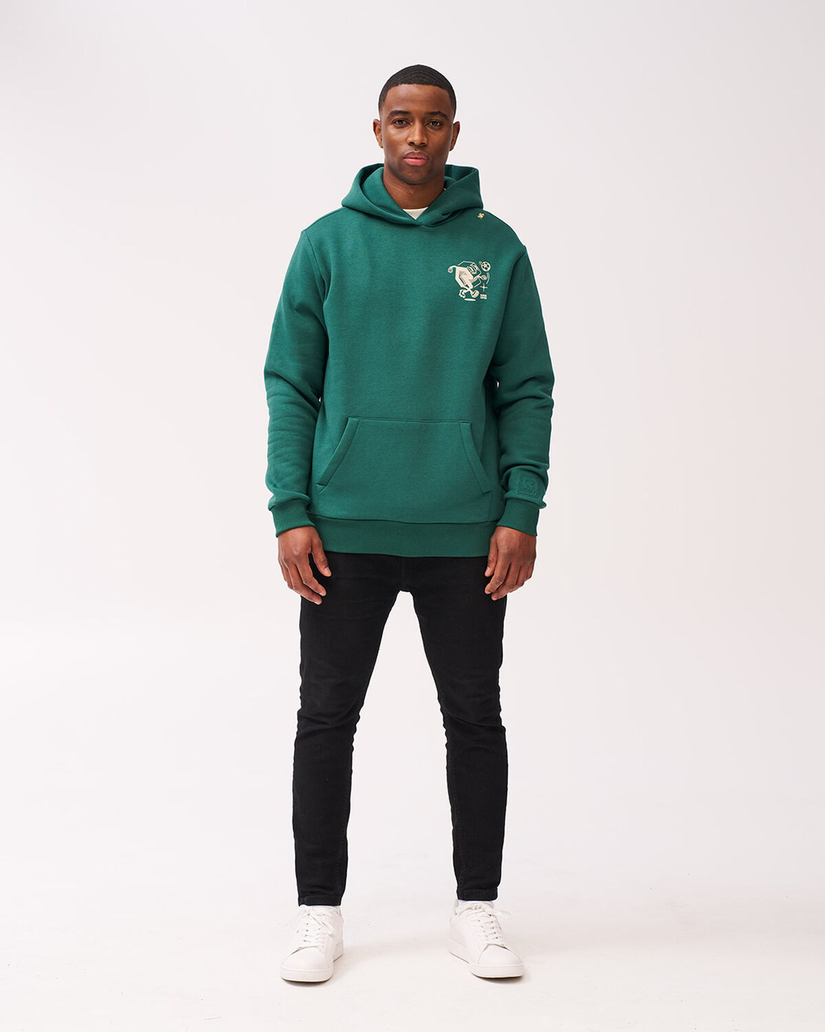 Kick Ups Hoodie, Dark Green, hi-res