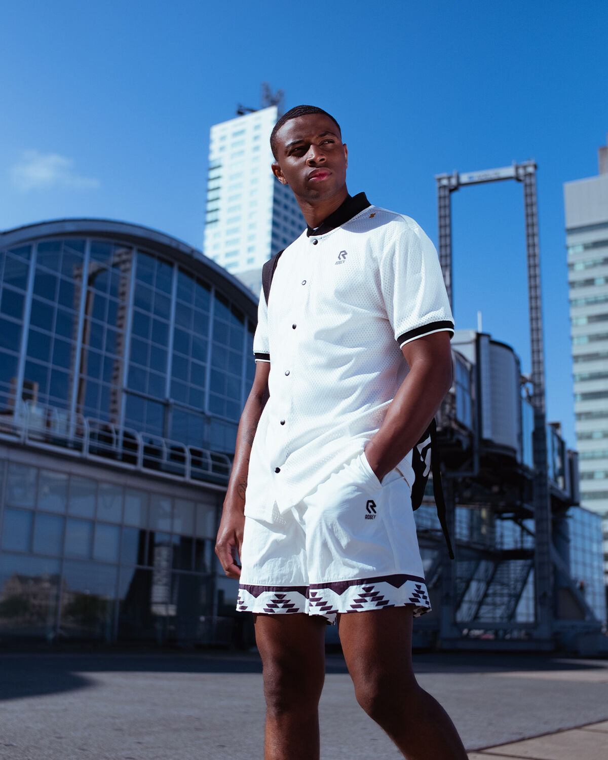 Grand Slam Tennis Shorts, Off White/Berry, hi-res