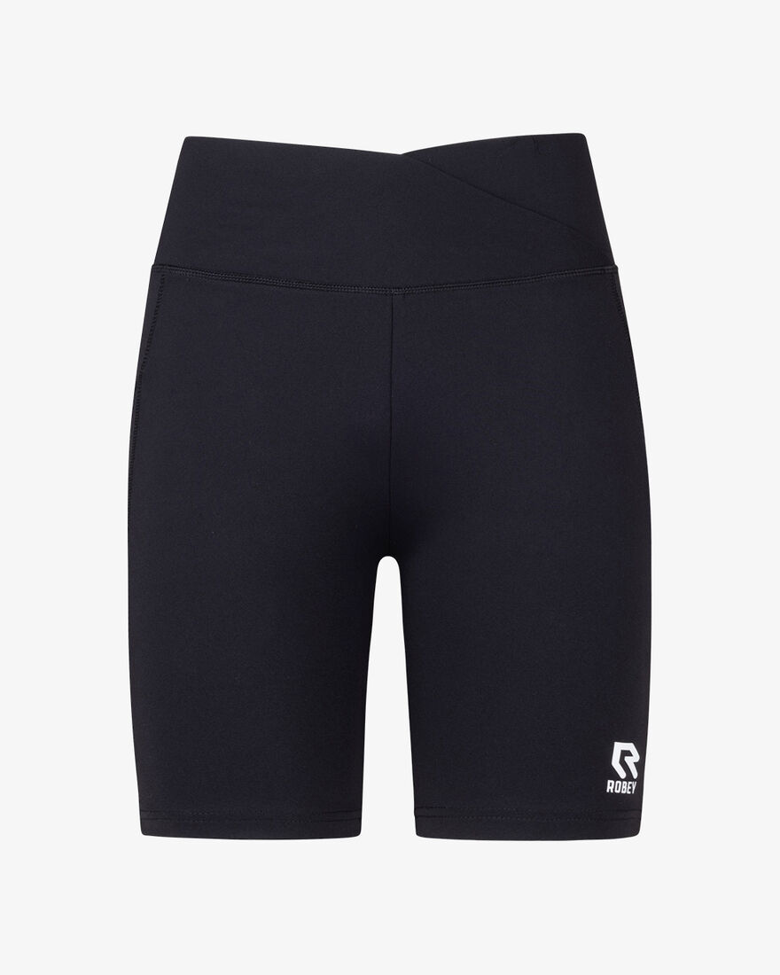 Women's Gym Biker, Black, hi-res