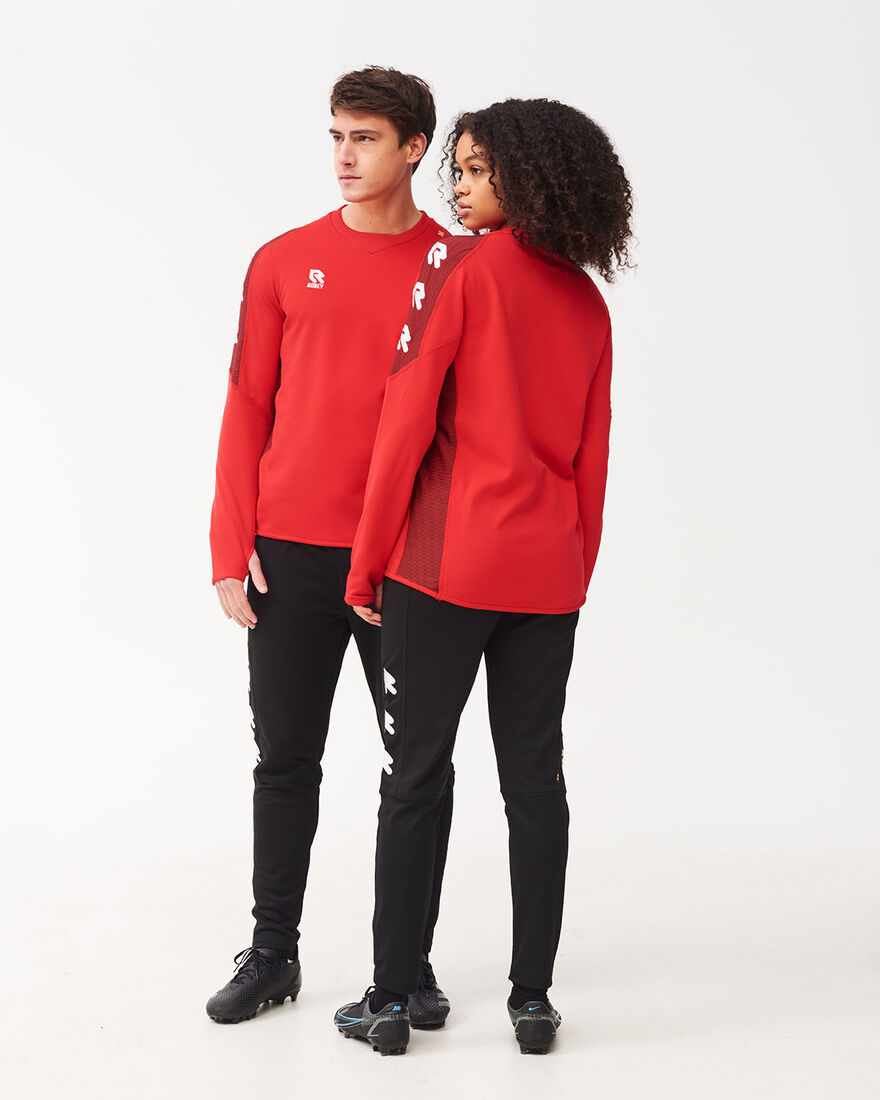 Performance Sweater, Red, hi-res