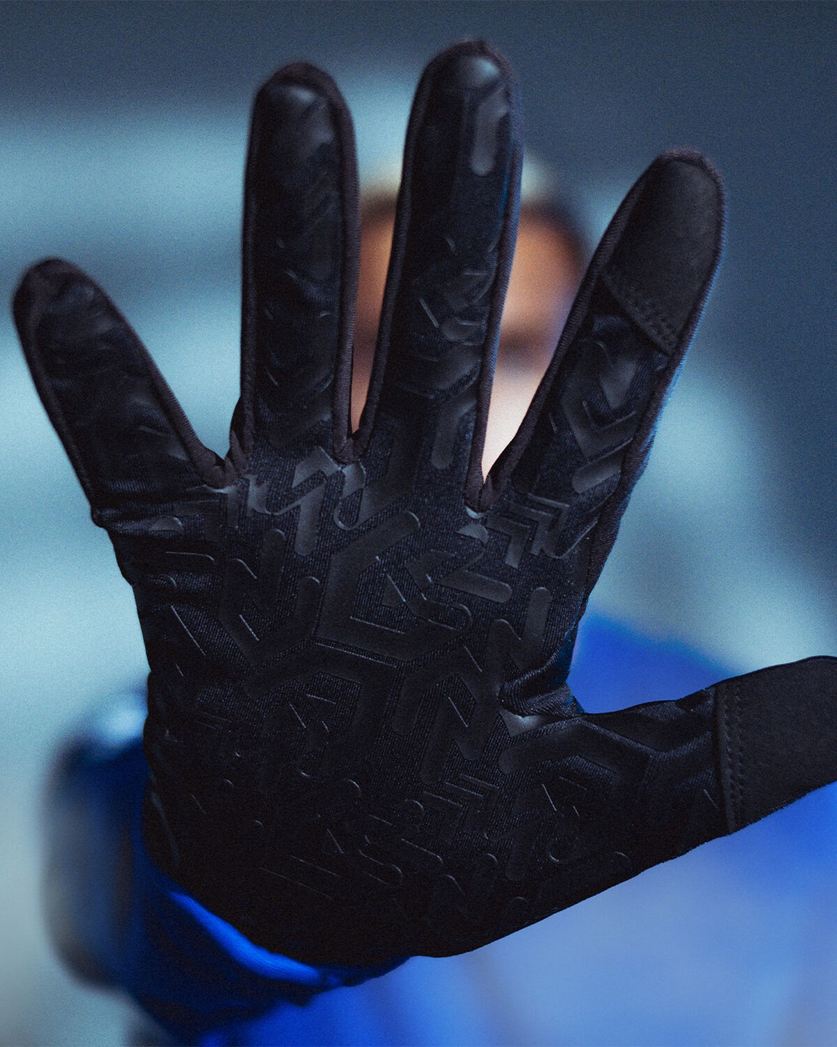 Gloves, Black, hi-res