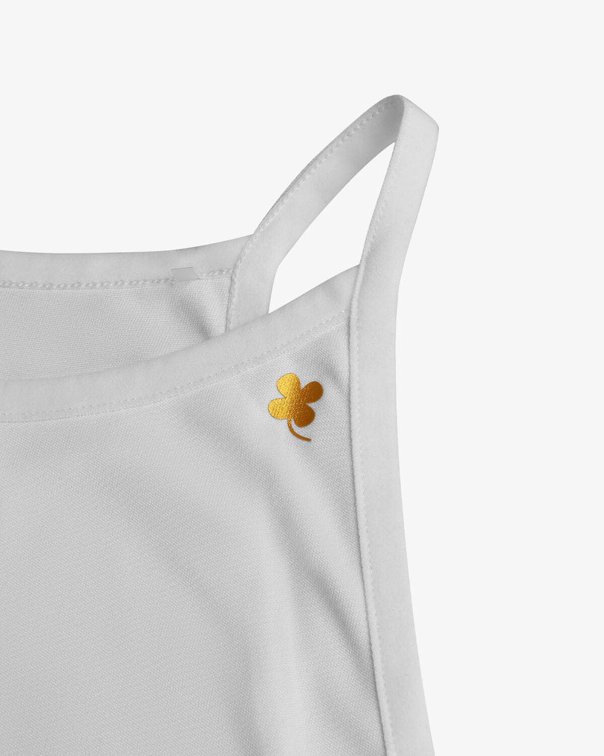 Tennis Club Singlet, All White, hi-res