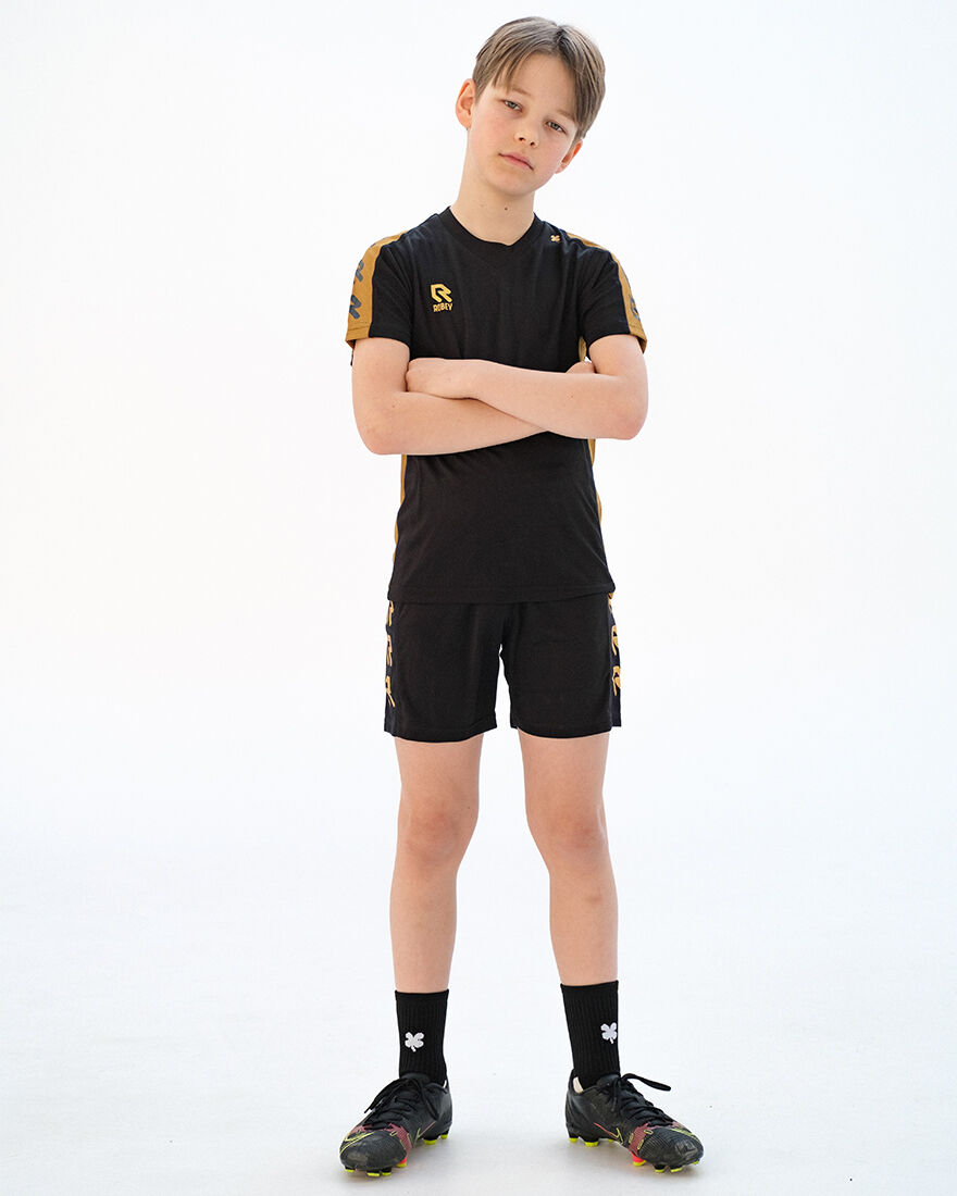 Performance Shirt, Black/Gold, hi-res