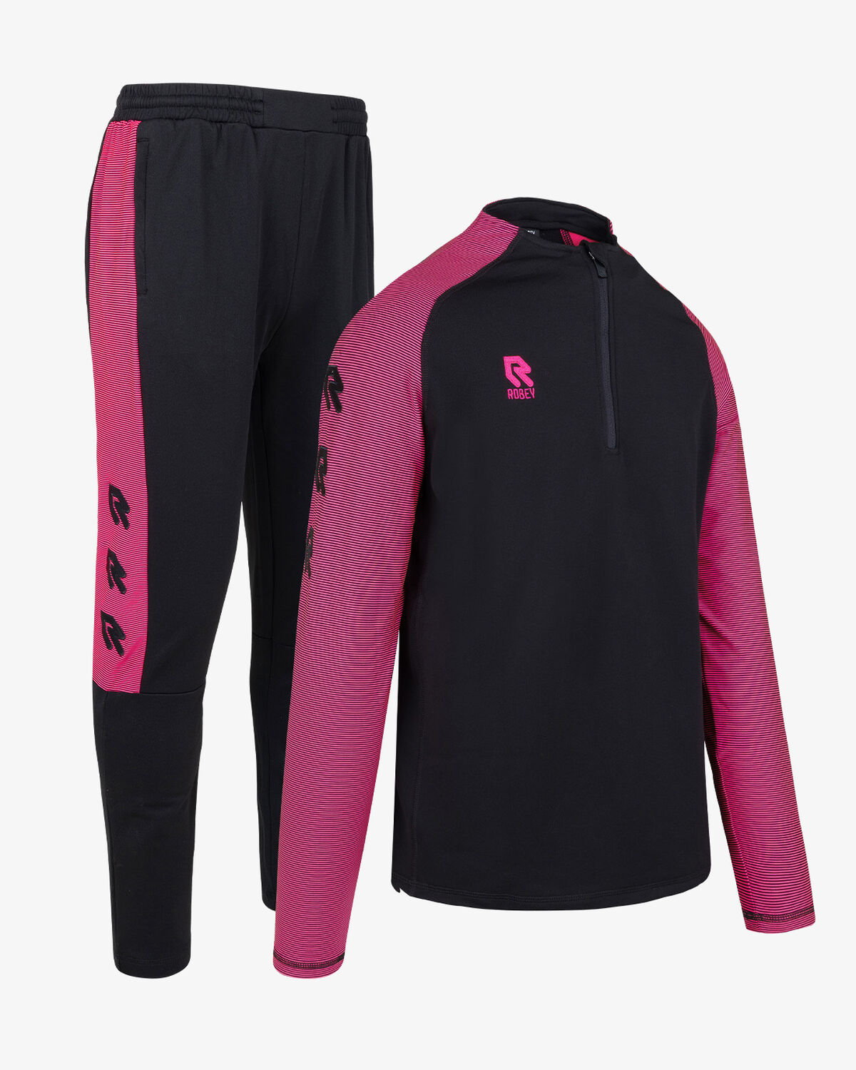 Performance Tracksuit Black/Pink, , hi-res