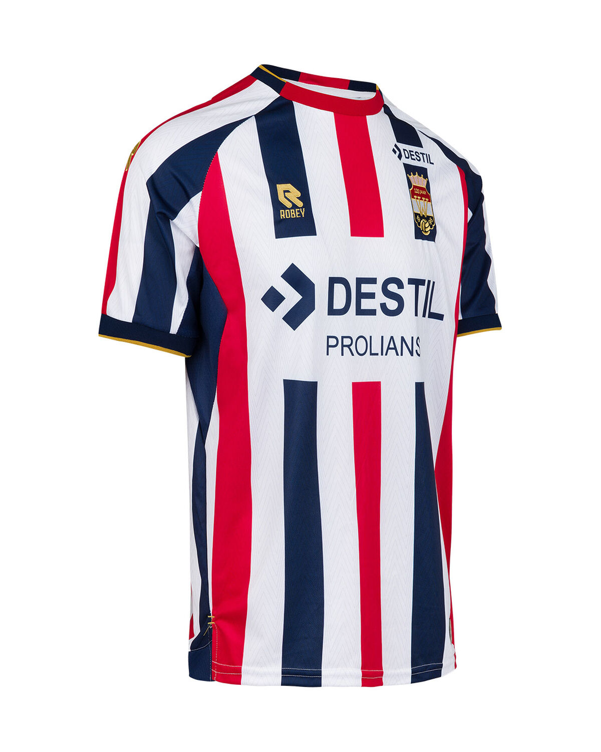Willem II Match Shirt 21/22 SS, Red/White, hi-res