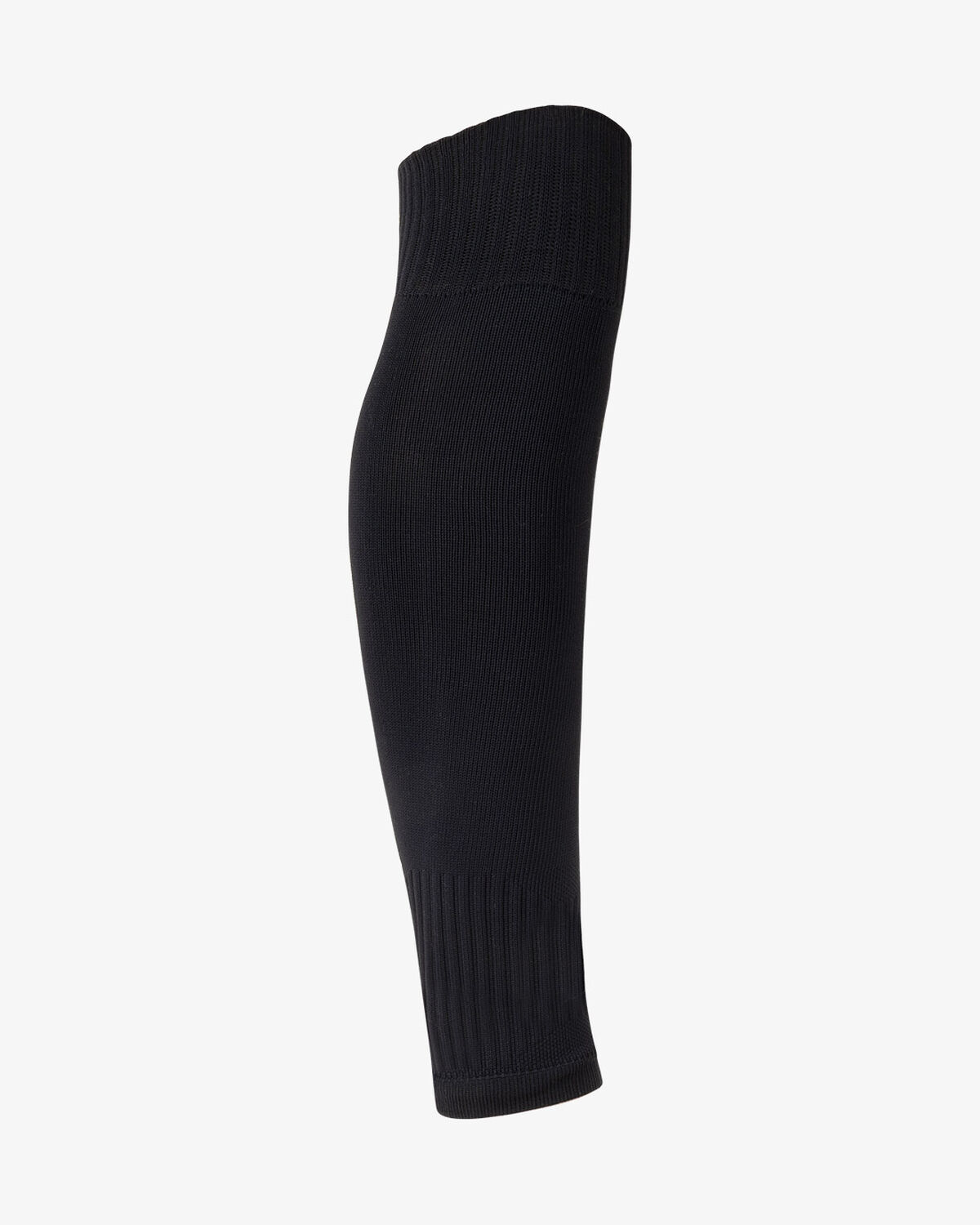 Footless Basic Socks, Black, hi-res