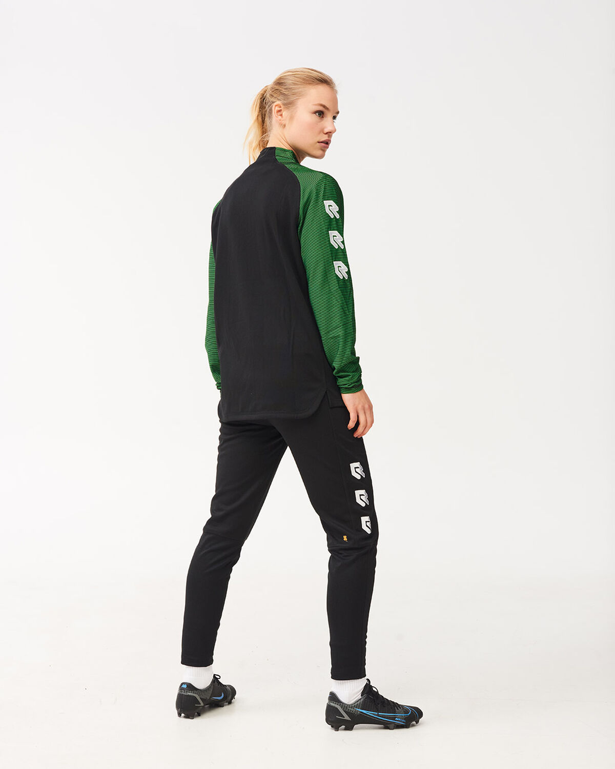 Performance Tracksuit Black/Green, , hi-res