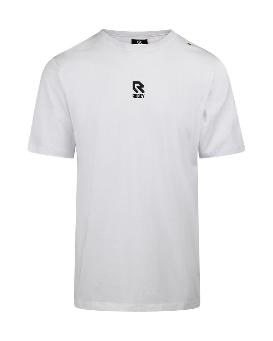 Robey Brand Tee, White, hi-res