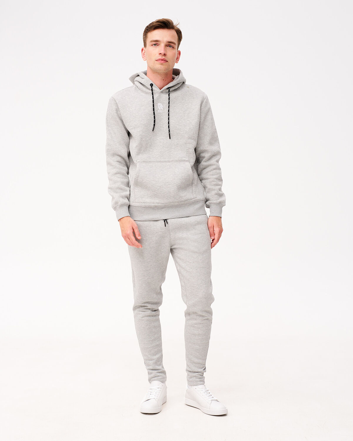 Brandpack Hoodie, Heather grey, hi-res