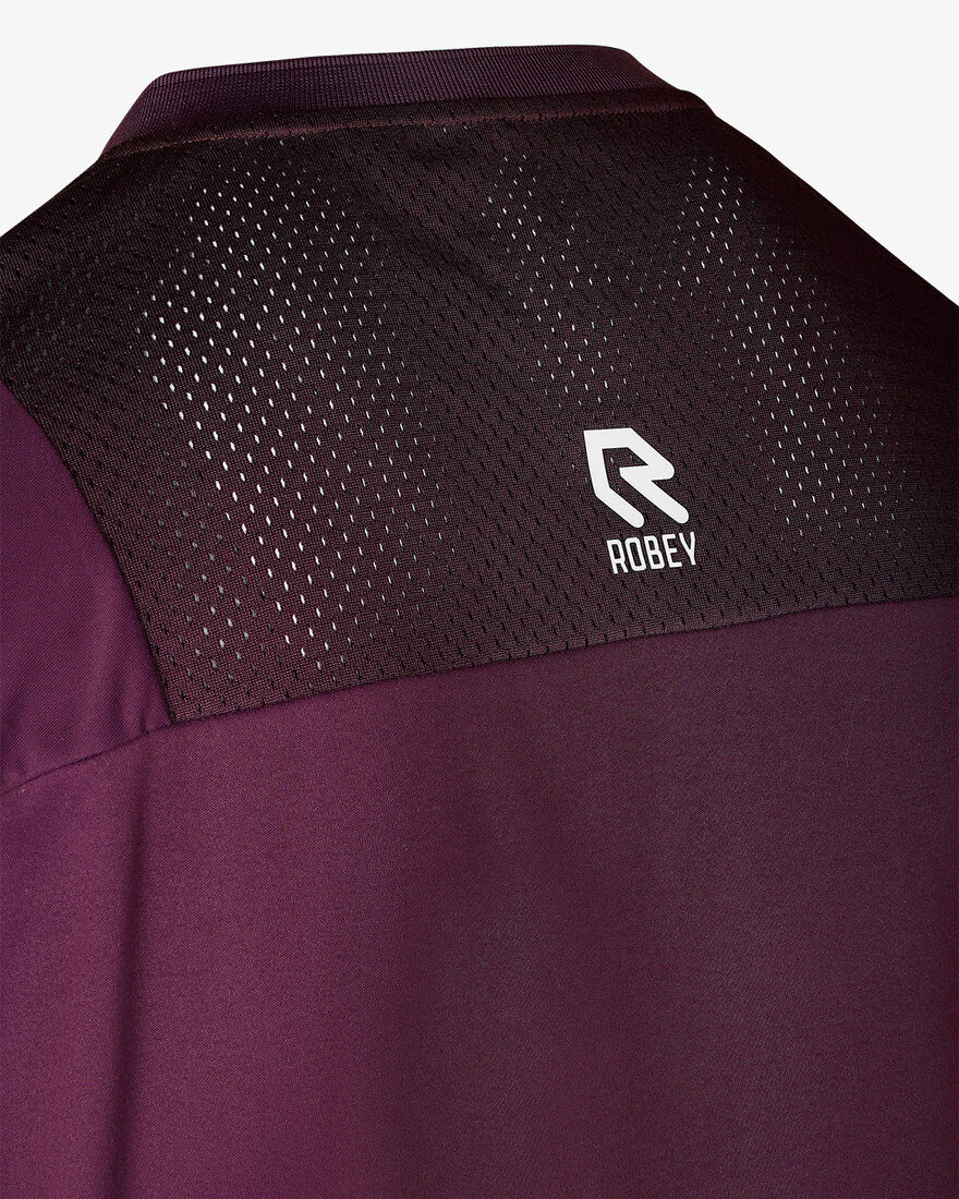 Grand Slam Tennis Henley Tee, Berry, hi-res