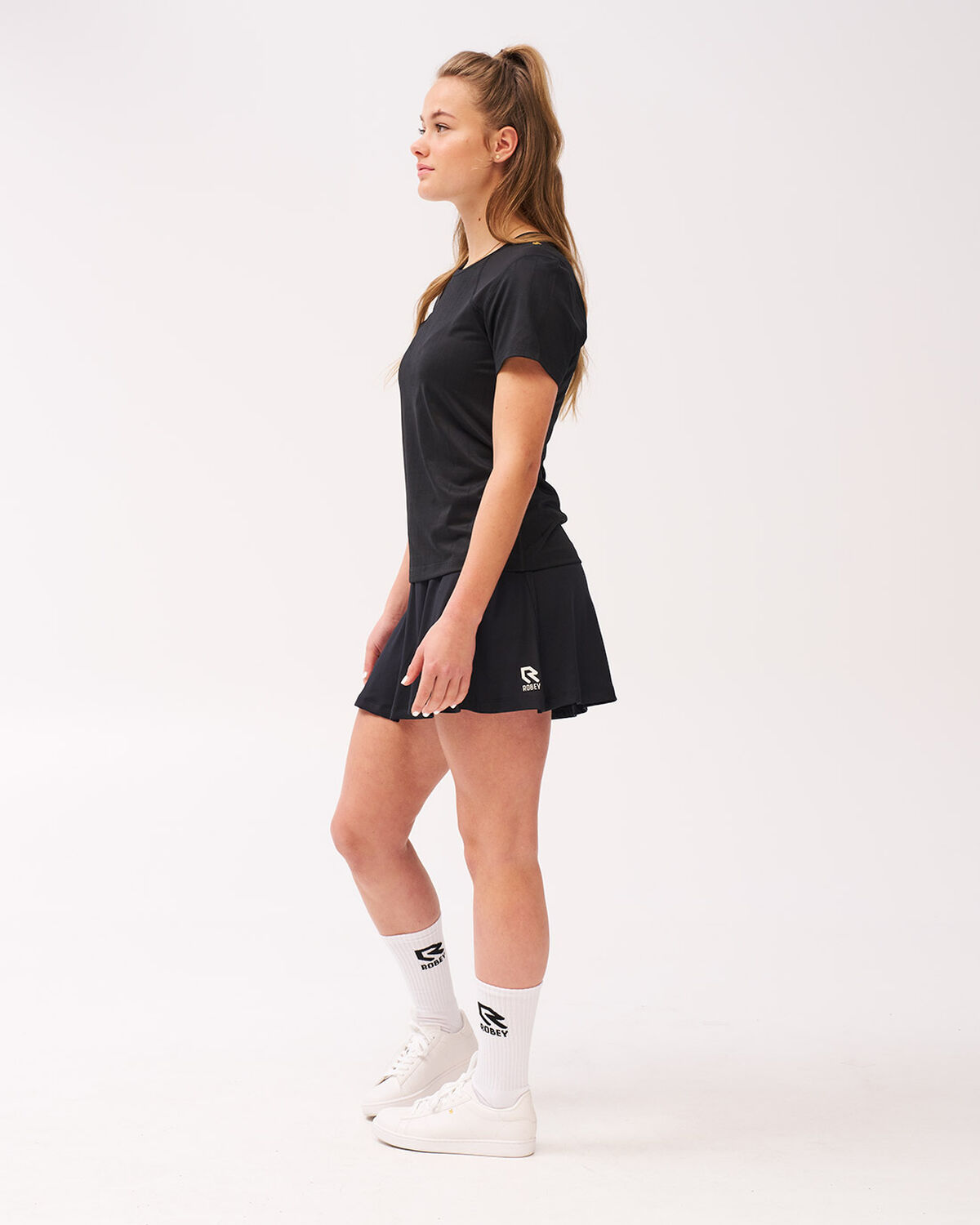 Tennis Rally Skirt Women's, Black, hi-res
