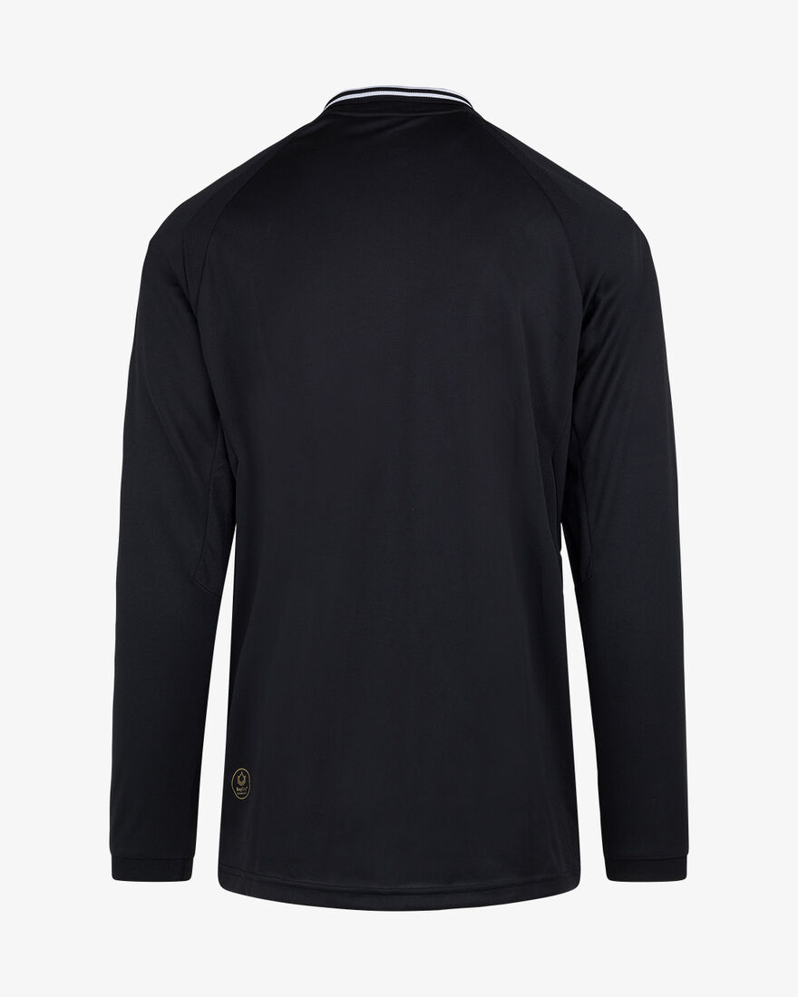 Referee Shirt LS, Black, hi-res