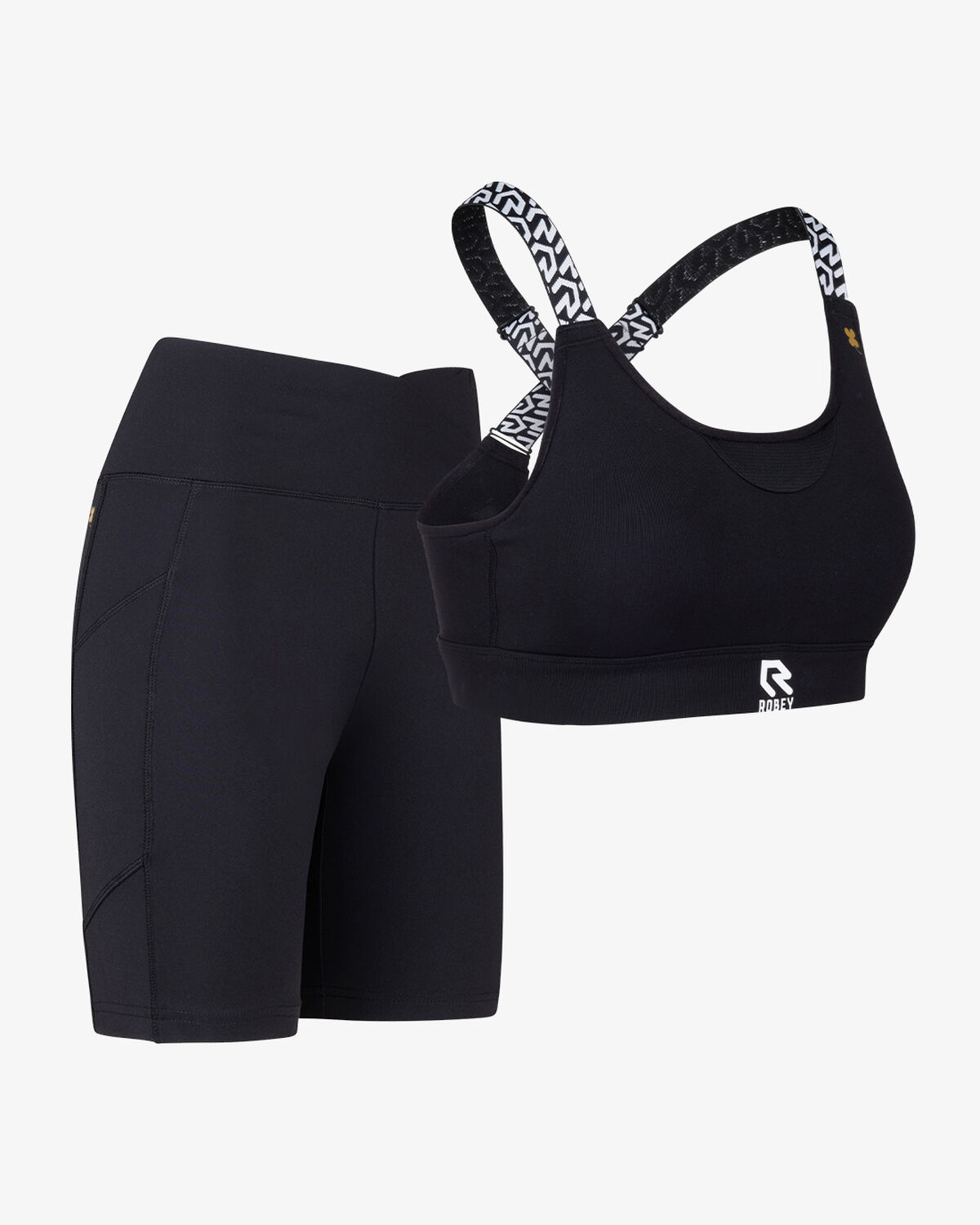Women's Gym Set Black, , hi-res