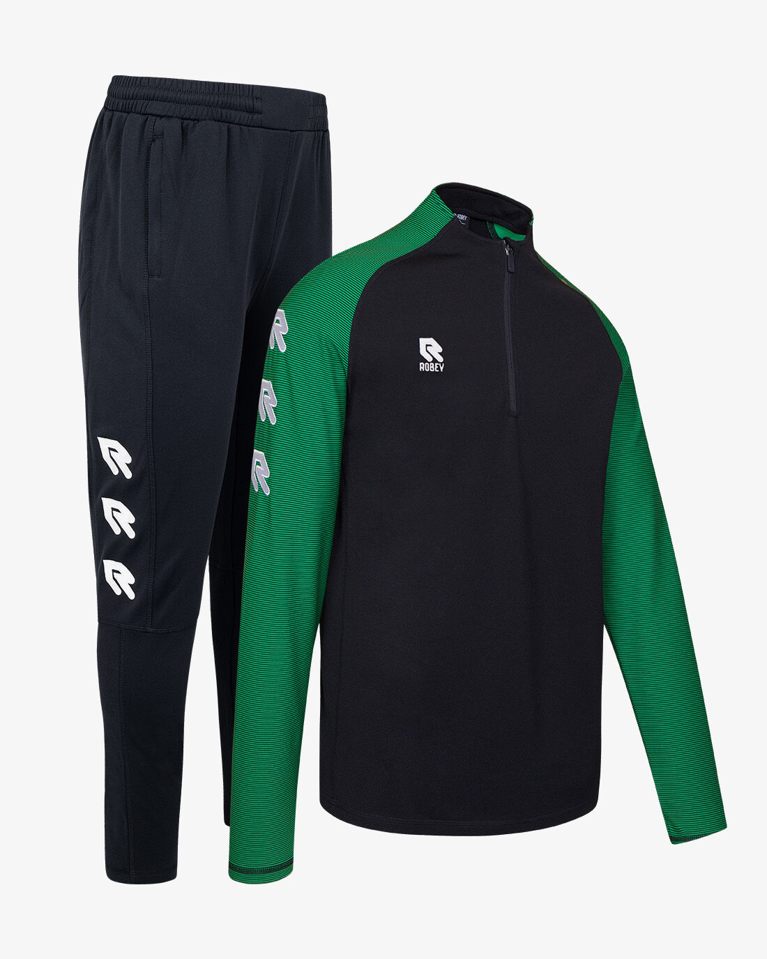 Black green tracksuit online