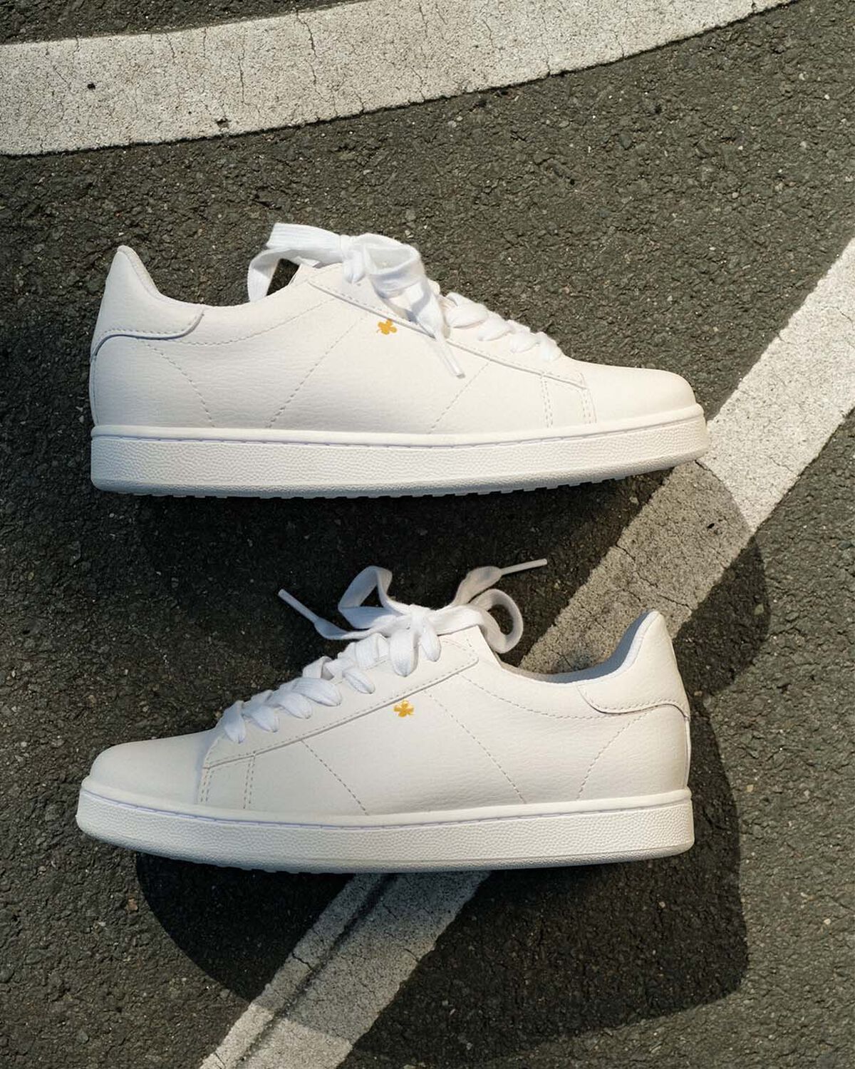 Adrien - White/White - Sportleather, White/White, hi-res