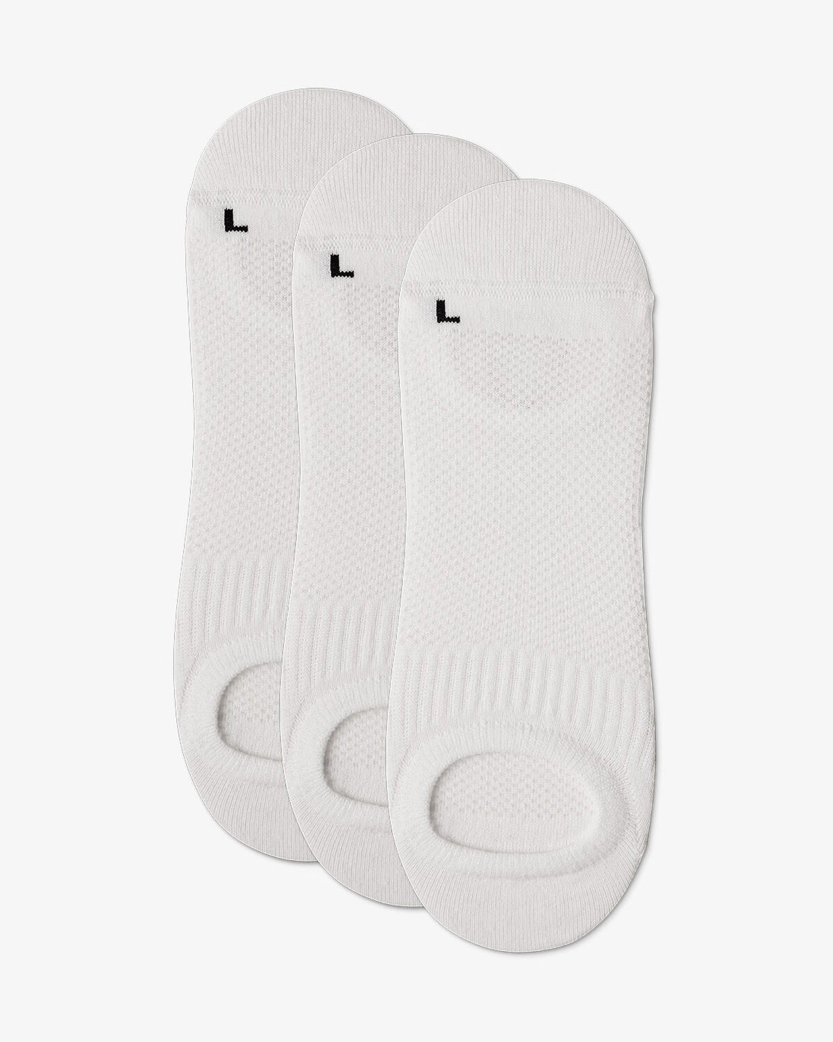 No Look Socks (3-pack), White, hi-res