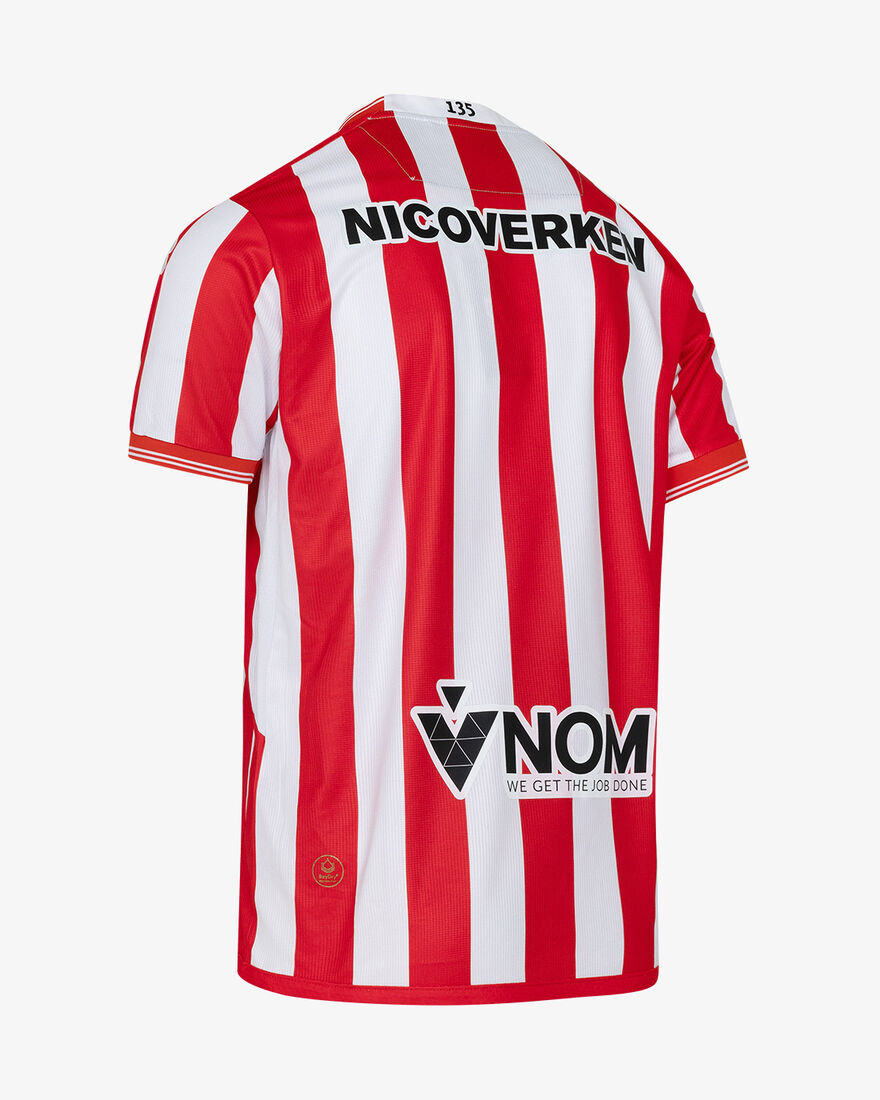 Sparta Match Shirt SS 22/23, White/Red, hi-res