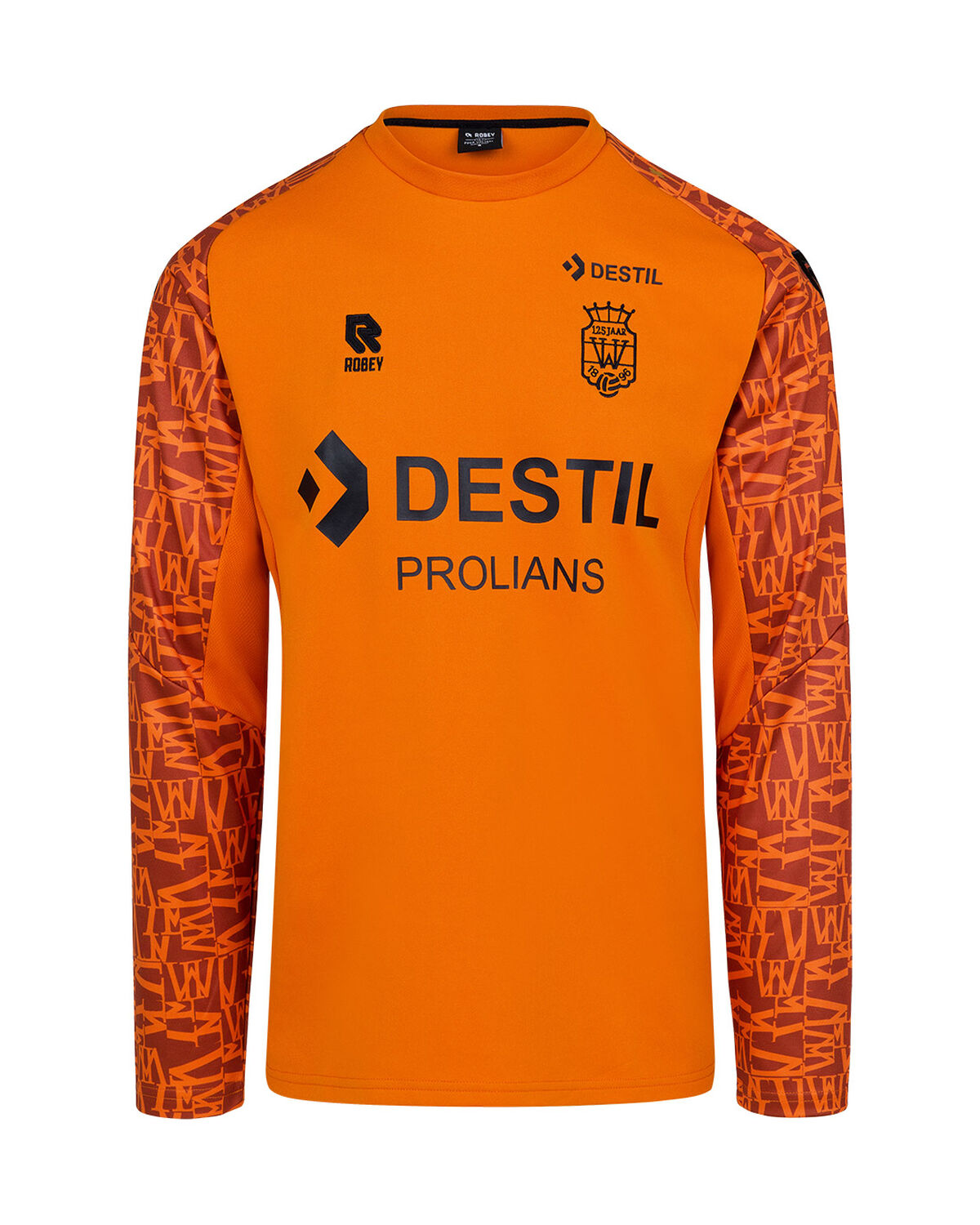 Willem II Performance Sweater 21/22, Orange/Miscellaneous, hi-res