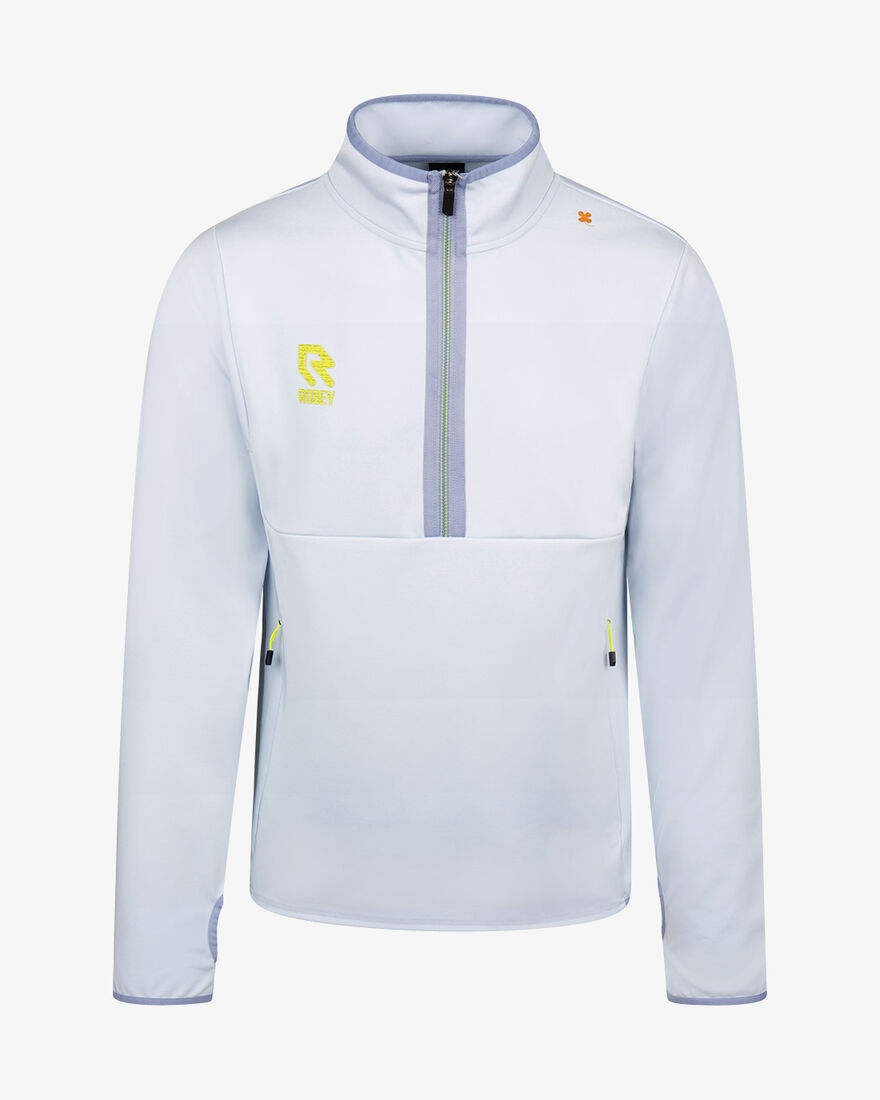 Off Pitch Scuba Half-Zip Top, Opal, hi-res