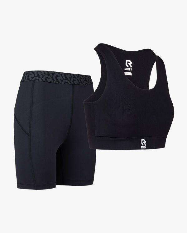 Women's Gym Set Black