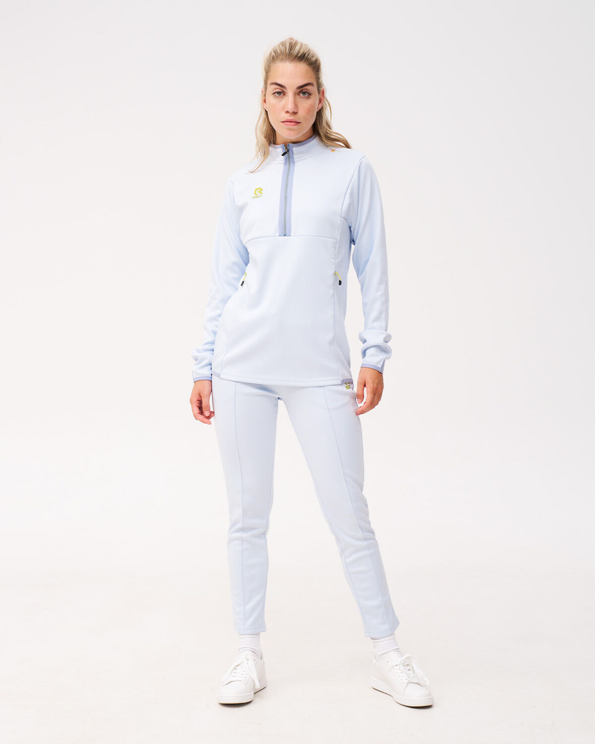 Off Pitch Scuba Half-Zip Top, Opal, hi-res