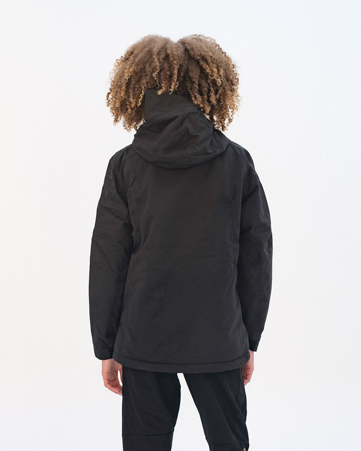 Short Parka, Black, hi-res