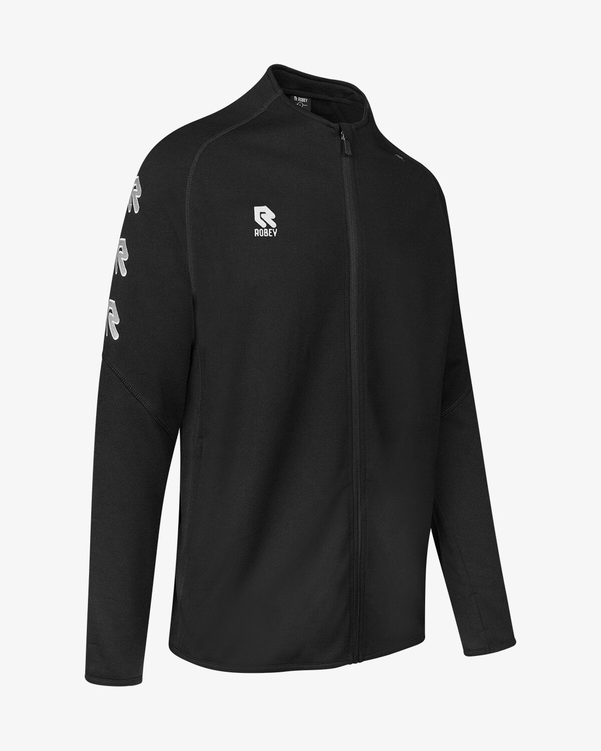 Performance Full-Zip Jacket, Black, hi-res
