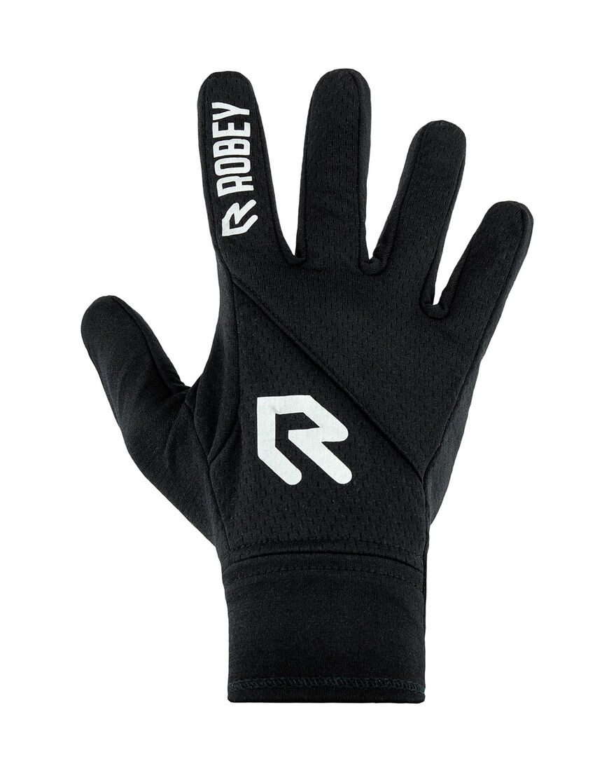 Gloves, Black, hi-res