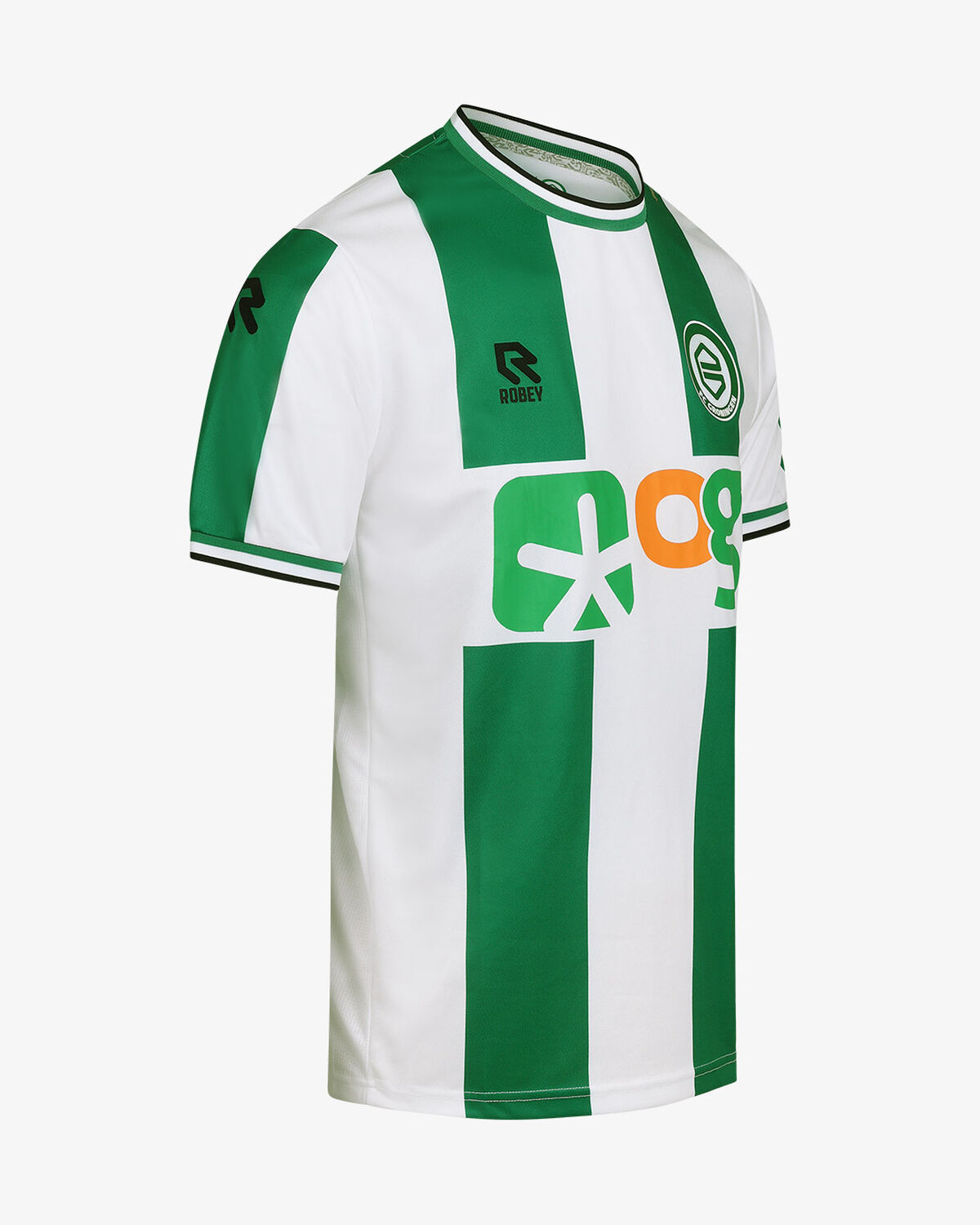 FC Groningen Home Shirt 23/24, White/Green, hi-res