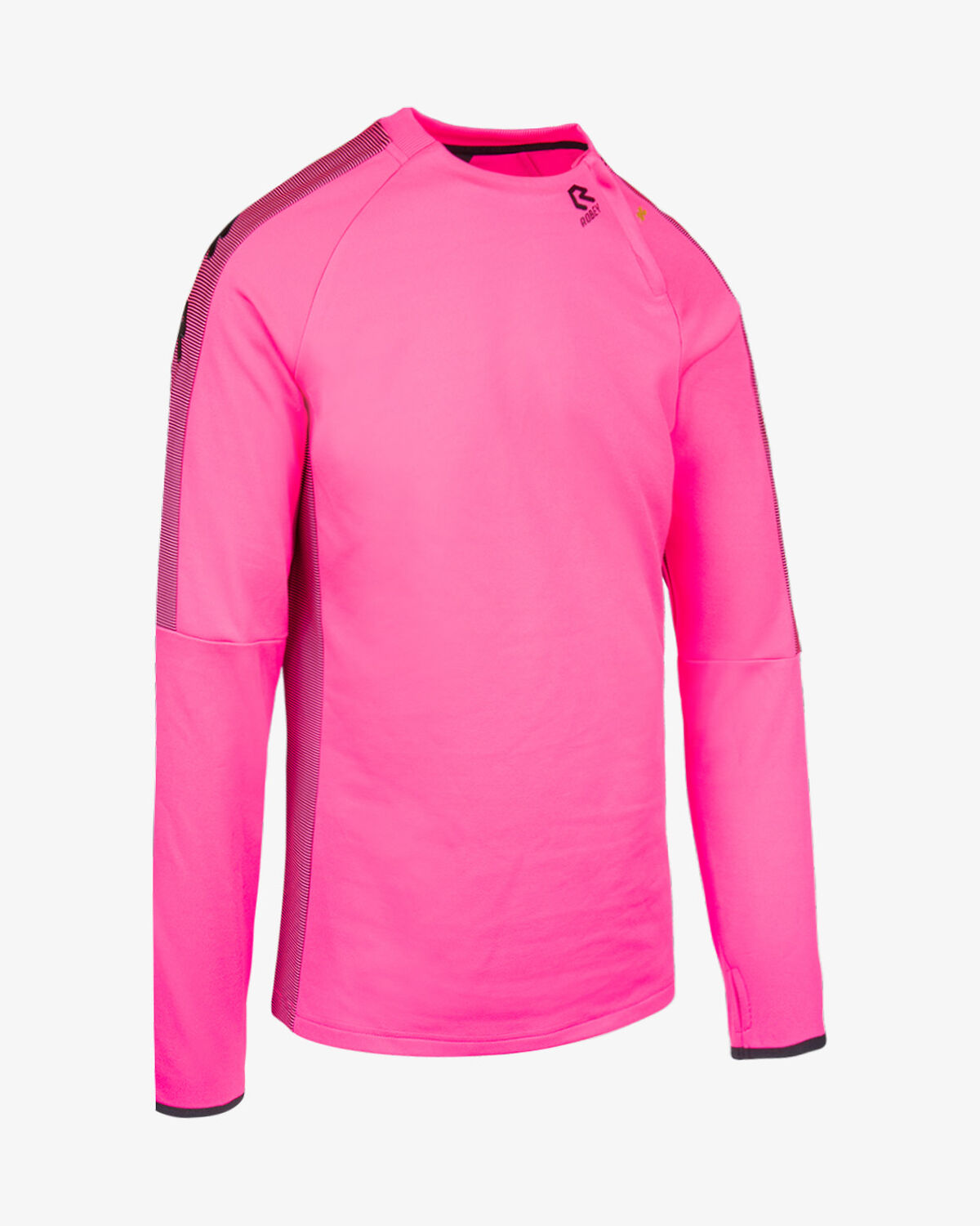 Performance Cross-Zip Sweater, Neon Pink, hi-res