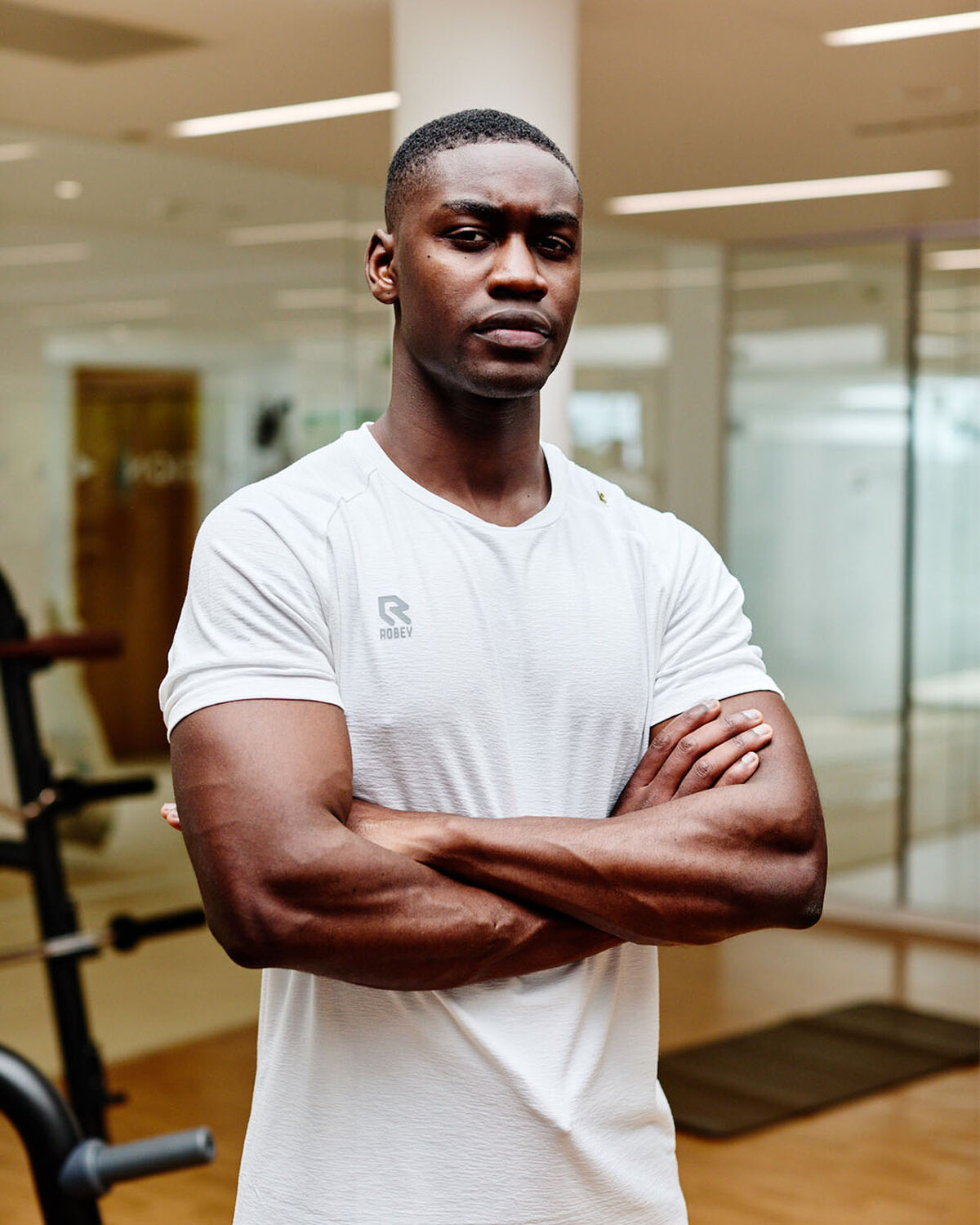 Gym Shirt, White, hi-res