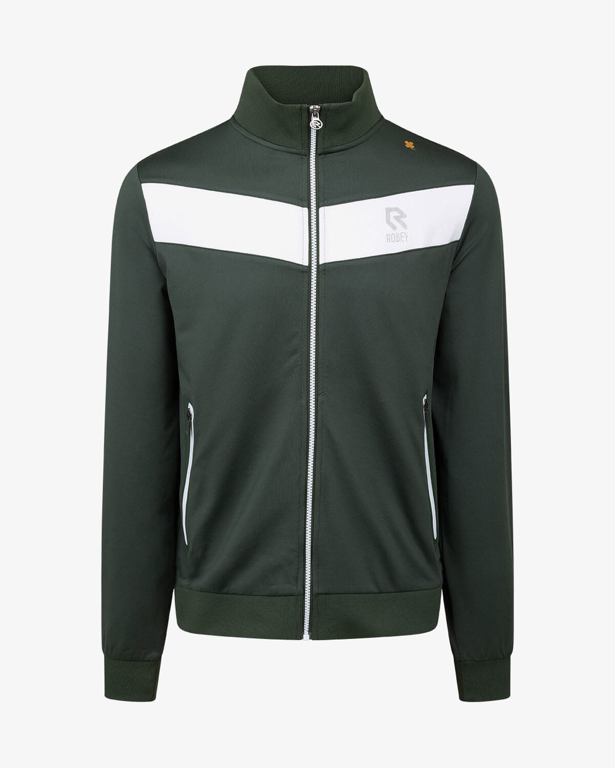 Tennis Shank Full Zip Jacket, Classic Green, hi-res